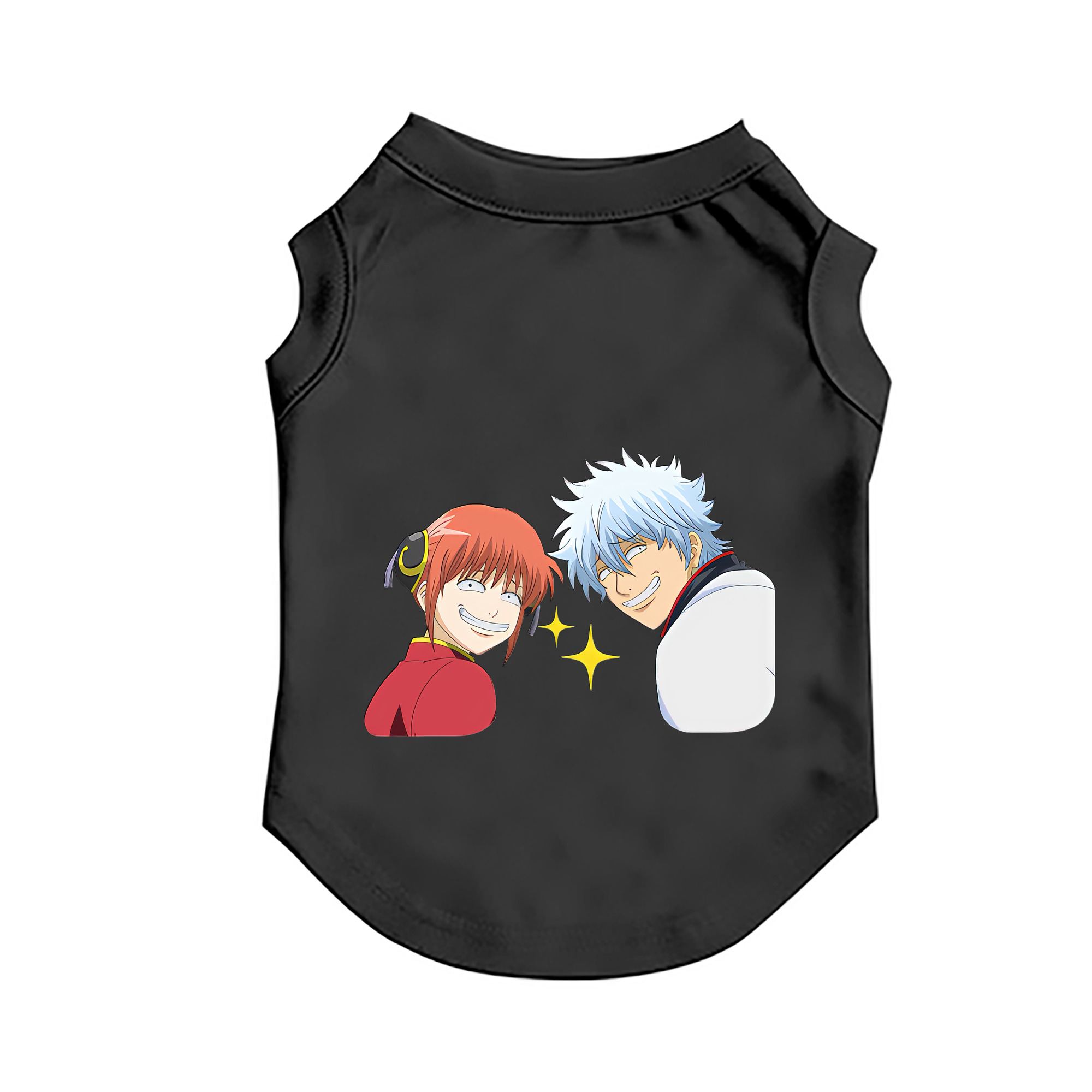 （画像用） ぎんたま 坂田銀時（さかたぎんとき） 神楽 志村新八（しむら しんぱち） GINTAMA Sakata Gintoki Kagura Shimura Shinpachi ペット用ベスト