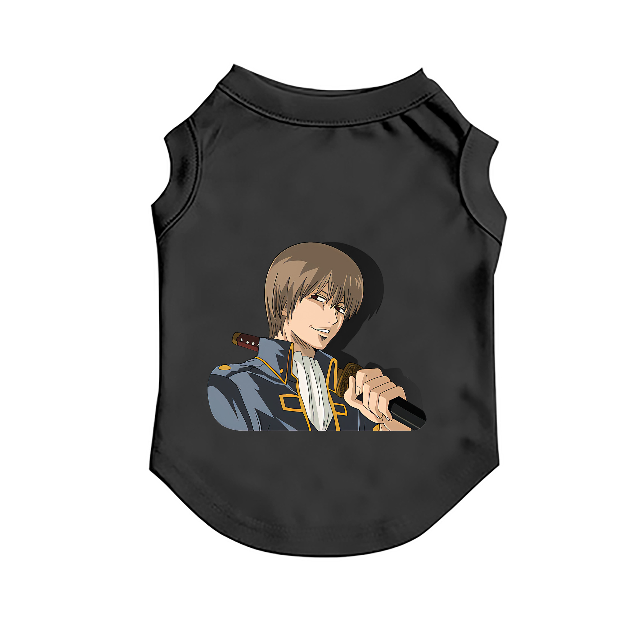 （画像用） ぎんたま 坂田銀時（さかたぎんとき） 神楽 志村新八（しむら しんぱち） GINTAMA Sakata Gintoki Kagura Shimura Shinpachi ペット用ベスト