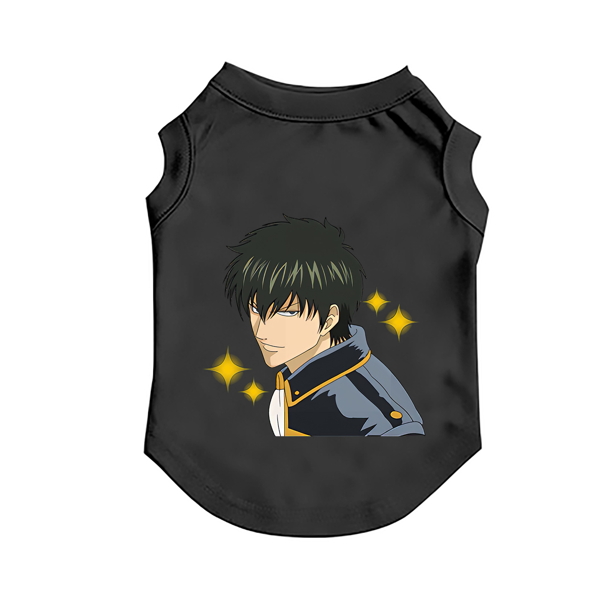 （画像用） ぎんたま 坂田銀時（さかたぎんとき） 神楽 志村新八（しむら しんぱち） GINTAMA Sakata Gintoki Kagura Shimura Shinpachi ペット用ベスト