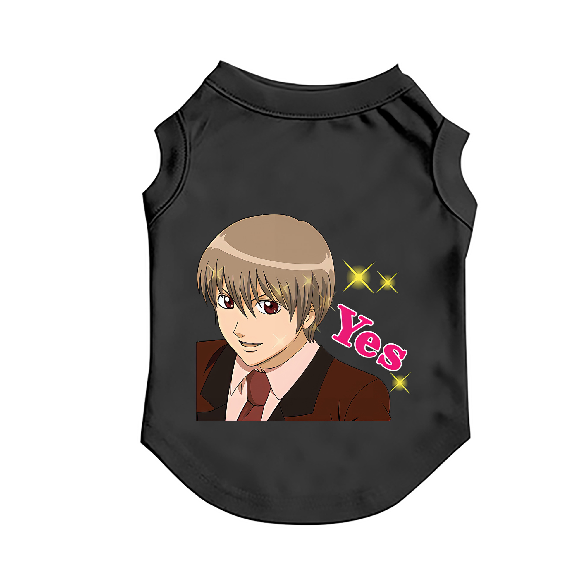 （画像用） ぎんたま 坂田銀時（さかたぎんとき） 神楽 志村新八（しむら しんぱち） GINTAMA Sakata Gintoki Kagura Shimura Shinpachi ペット用ベスト