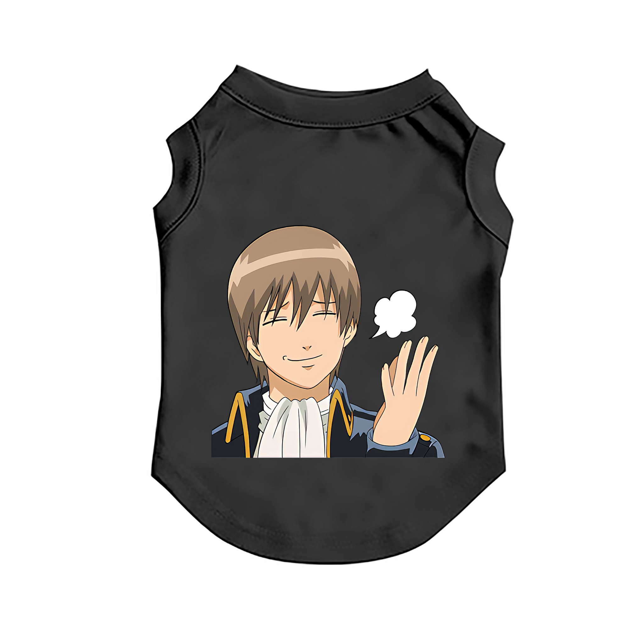 （画像用） ぎんたま 坂田銀時（さかたぎんとき） 神楽 志村新八（しむら しんぱち） GINTAMA Sakata Gintoki Kagura Shimura Shinpachi ペット用ベスト