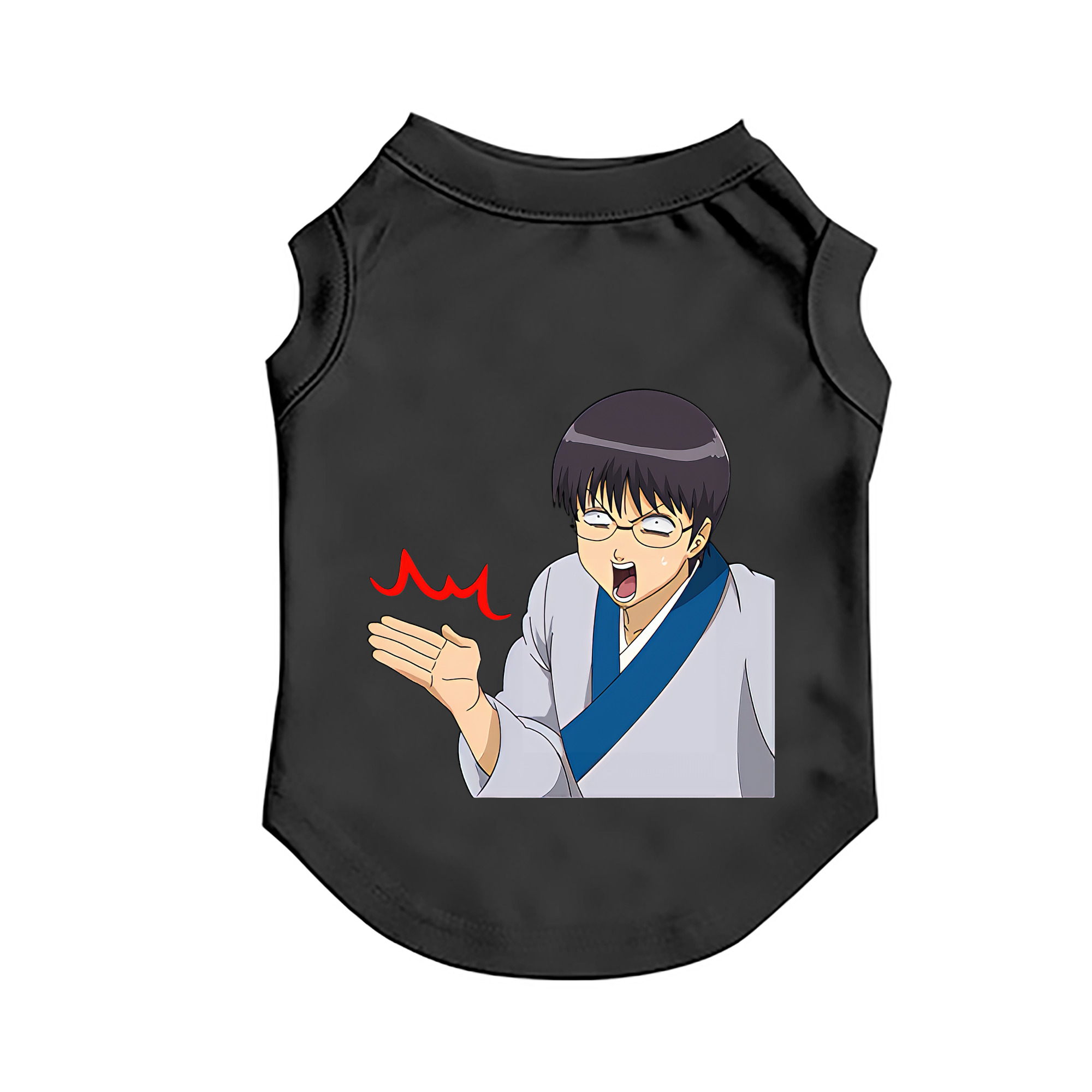 （画像用） ぎんたま 坂田銀時（さかたぎんとき） 神楽 志村新八（しむら しんぱち） GINTAMA Sakata Gintoki Kagura Shimura Shinpachi ペット用ベスト