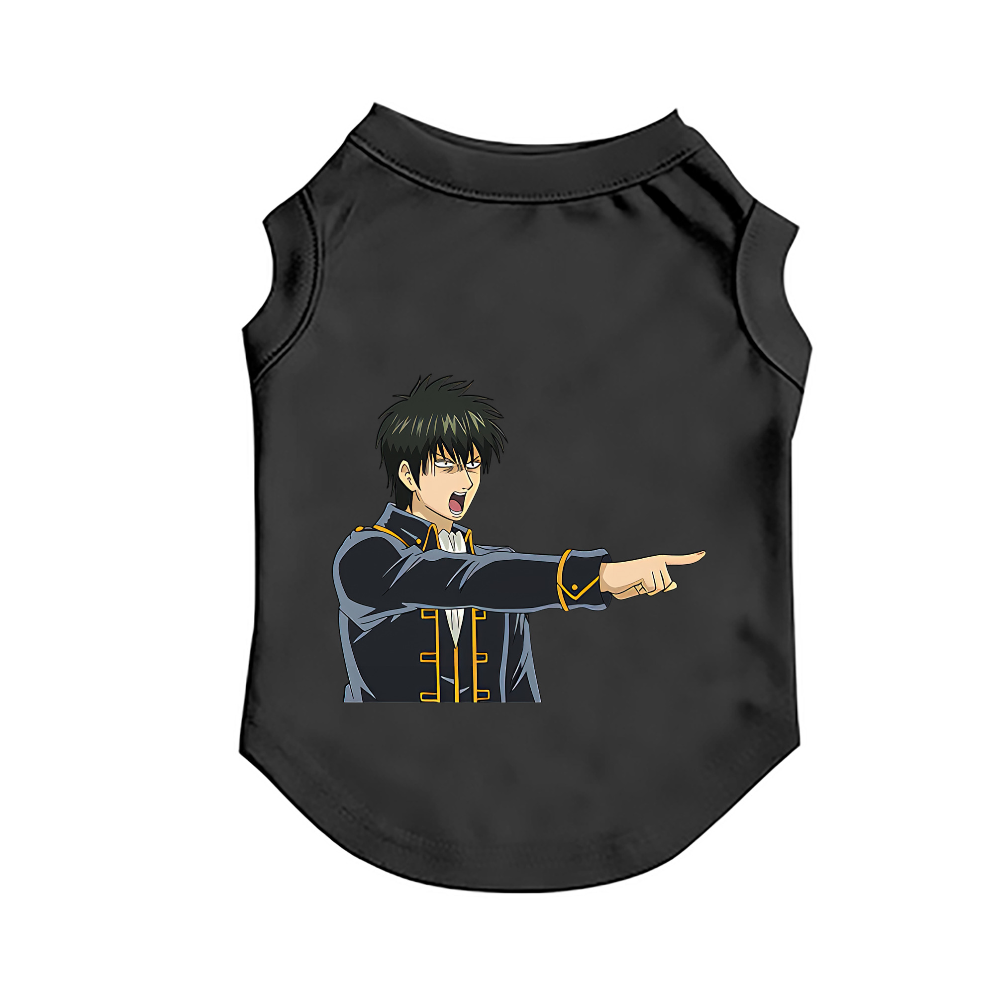 （画像用） ぎんたま 坂田銀時（さかたぎんとき） 神楽 志村新八（しむら しんぱち） GINTAMA Sakata Gintoki Kagura Shimura Shinpachi ペット用ベスト
