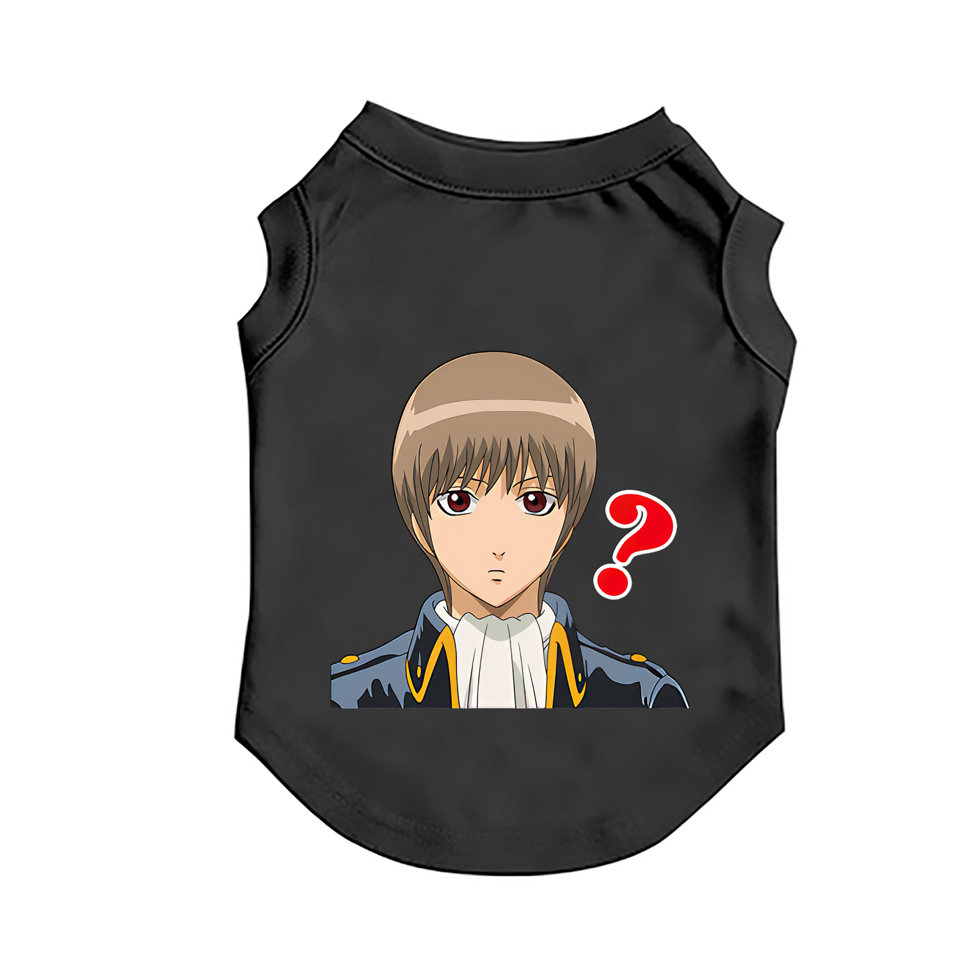 （画像用） ぎんたま 坂田銀時（さかたぎんとき） 神楽 志村新八（しむら しんぱち） GINTAMA Sakata Gintoki Kagura Shimura Shinpachi ペット用ベスト