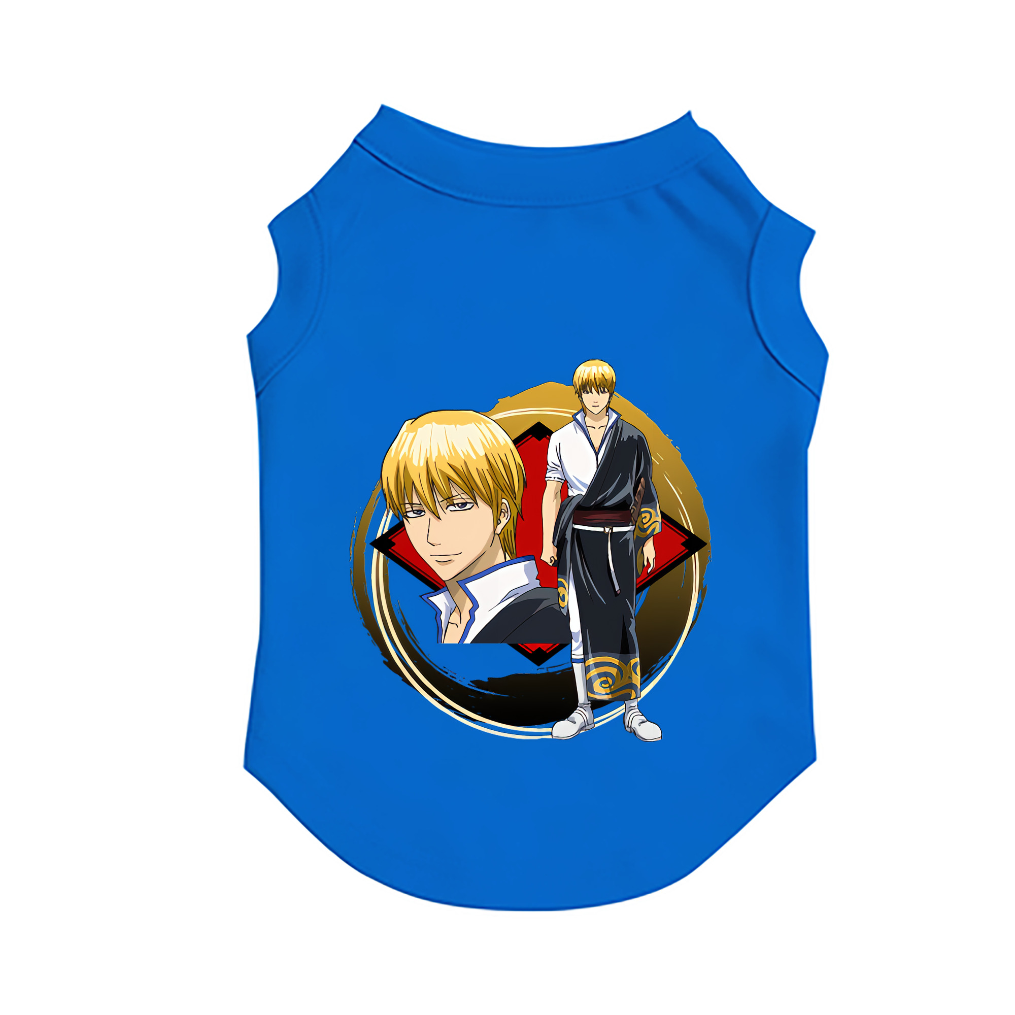 （画像用） ぎんたま 坂田銀時（さかたぎんとき） 神楽 志村新八（しむら しんぱち） GINTAMA Sakata Gintoki Kagura Shimura Shinpachi ペット用ベスト