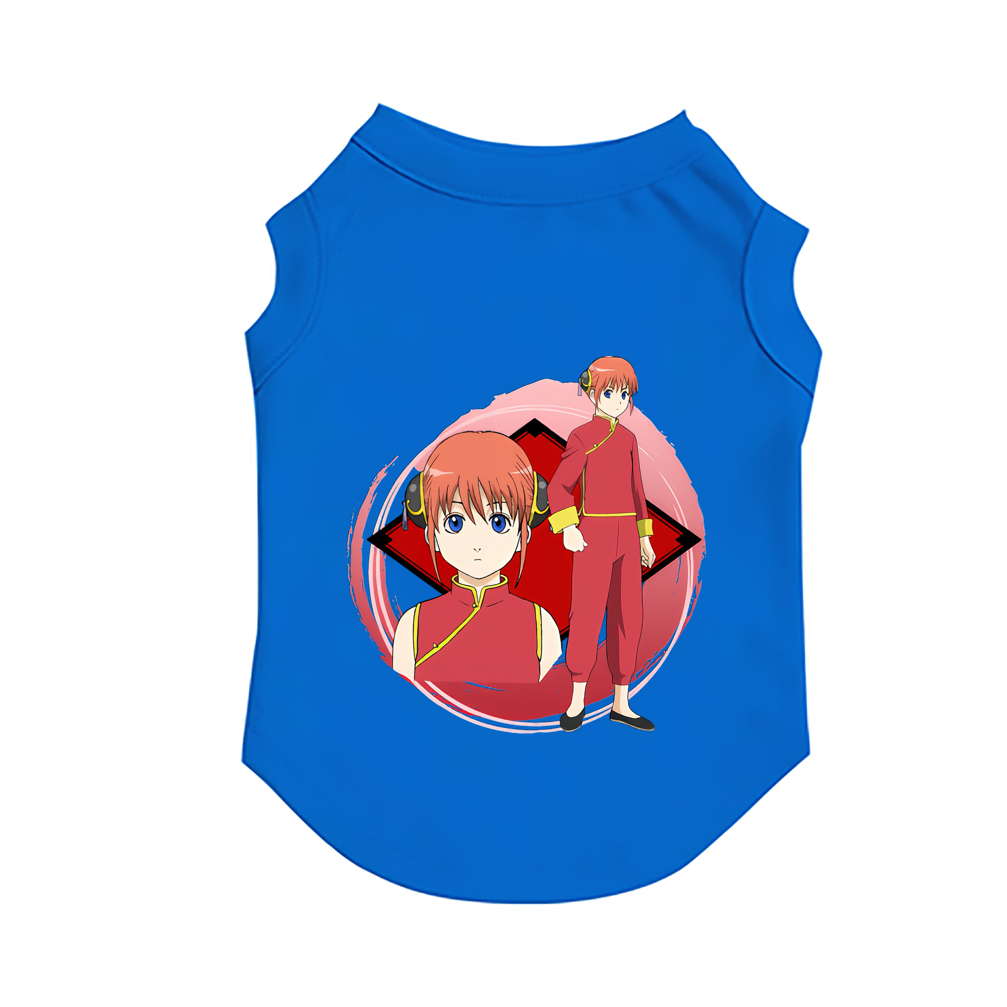 （画像用） ぎんたま 坂田銀時（さかたぎんとき） 神楽 志村新八（しむら しんぱち） GINTAMA Sakata Gintoki Kagura Shimura Shinpachi ペット用ベスト