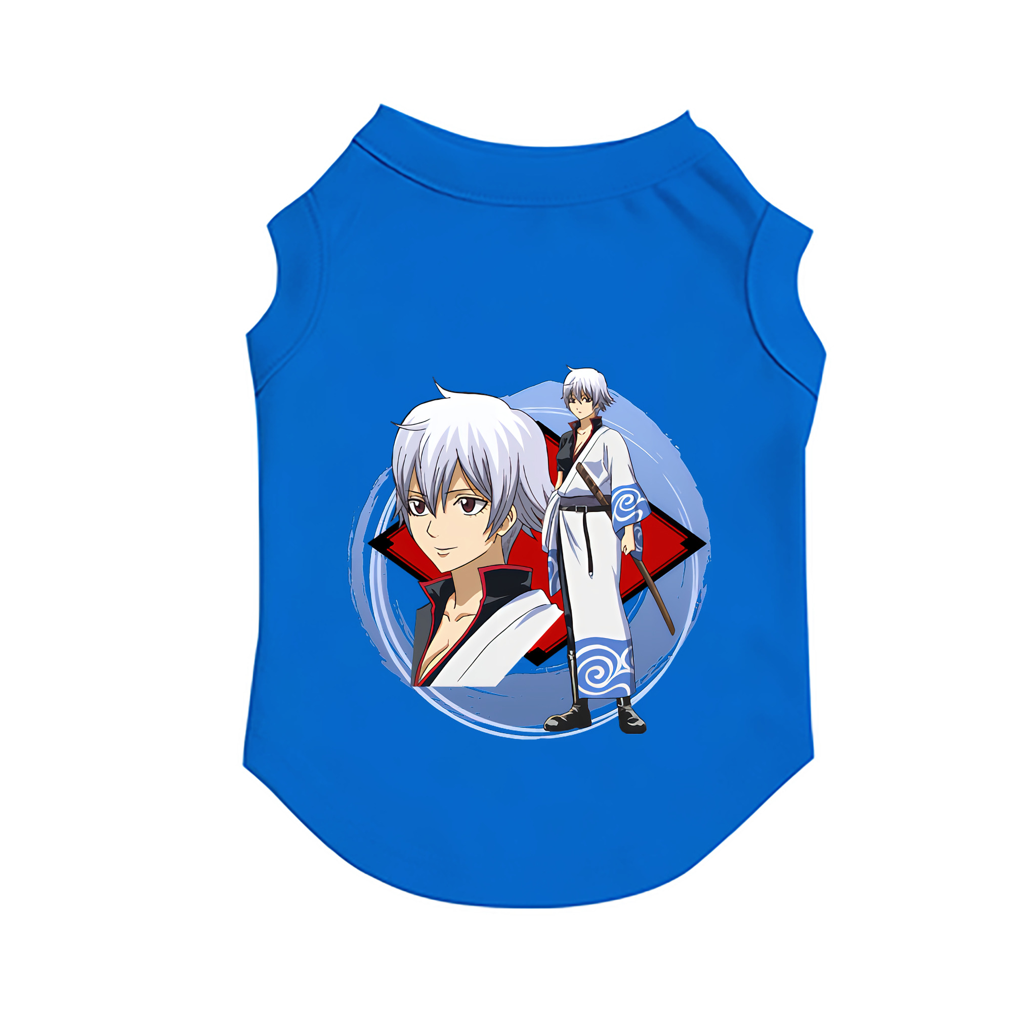 （画像用） ぎんたま 坂田銀時（さかたぎんとき） 神楽 志村新八（しむら しんぱち） GINTAMA Sakata Gintoki Kagura Shimura Shinpachi ペット用ベスト