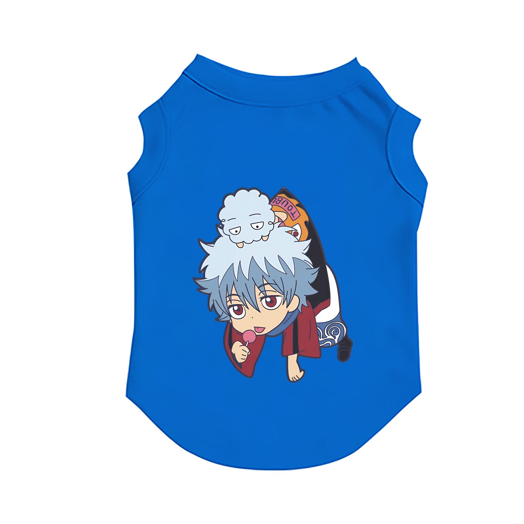 （画像用） ぎんたま 坂田銀時（さかたぎんとき） 神楽 志村新八（しむら しんぱち） GINTAMA Sakata Gintoki Kagura Shimura Shinpachi ペット用ベスト