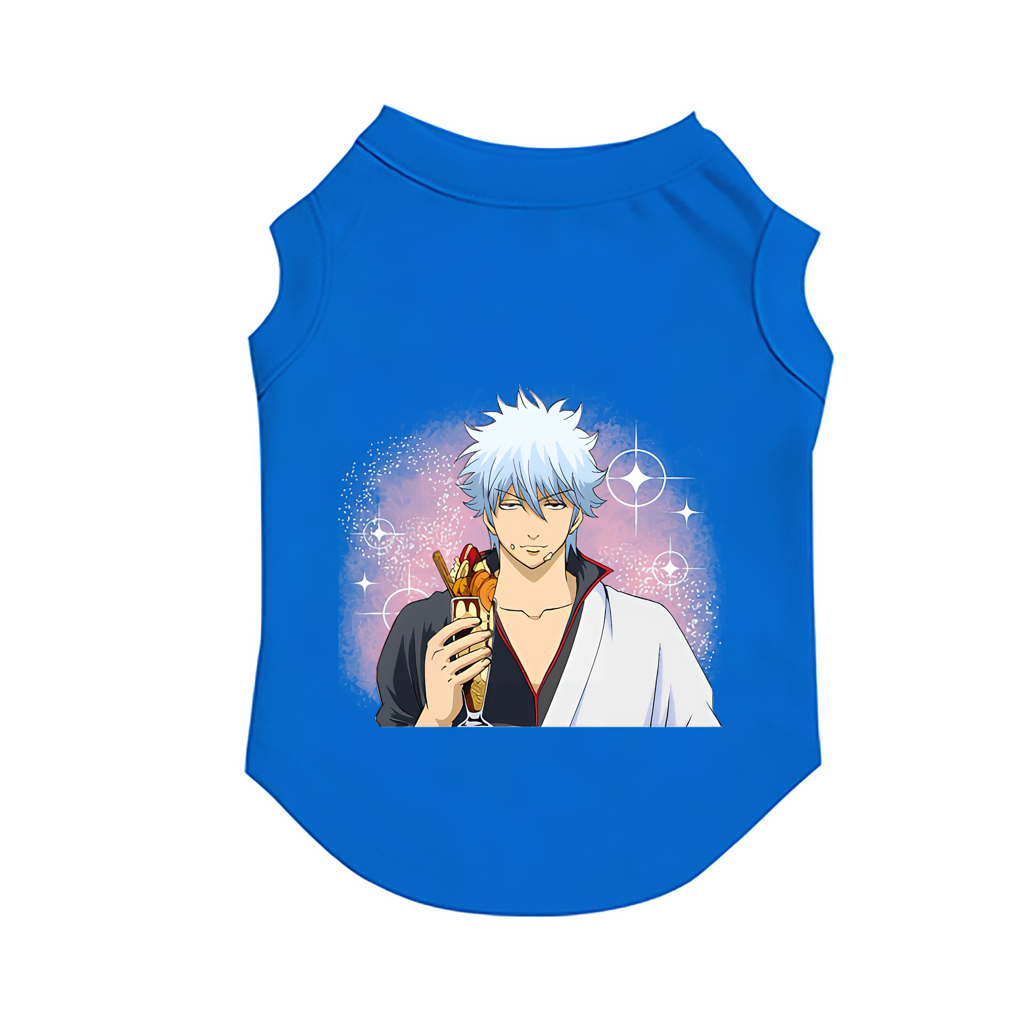 （画像用） ぎんたま 坂田銀時（さかたぎんとき） 神楽 志村新八（しむら しんぱち） GINTAMA Sakata Gintoki Kagura Shimura Shinpachi ペット用ベスト