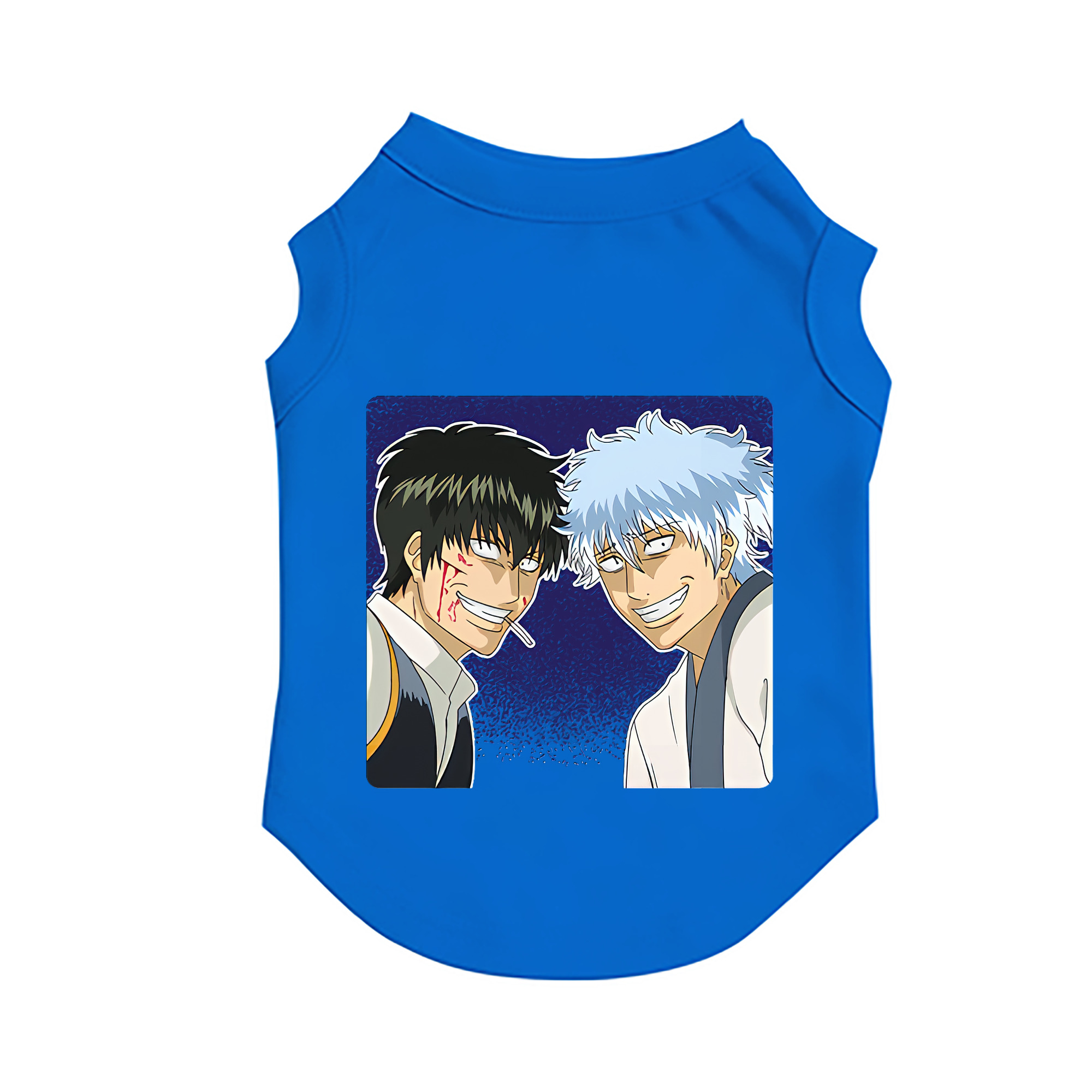 （画像用） ぎんたま 坂田銀時（さかたぎんとき） 神楽 志村新八（しむら しんぱち） GINTAMA Sakata Gintoki Kagura Shimura Shinpachi ペット用ベスト