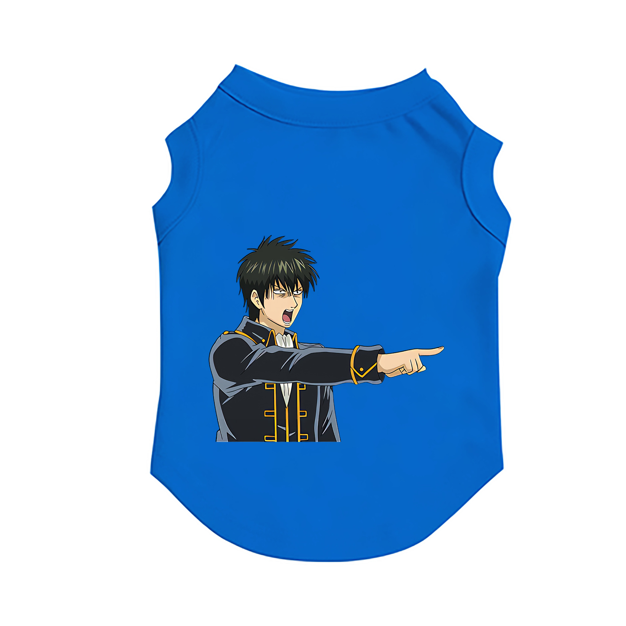 （画像用） ぎんたま 坂田銀時（さかたぎんとき） 神楽 志村新八（しむら しんぱち） GINTAMA Sakata Gintoki Kagura Shimura Shinpachi ペット用ベスト