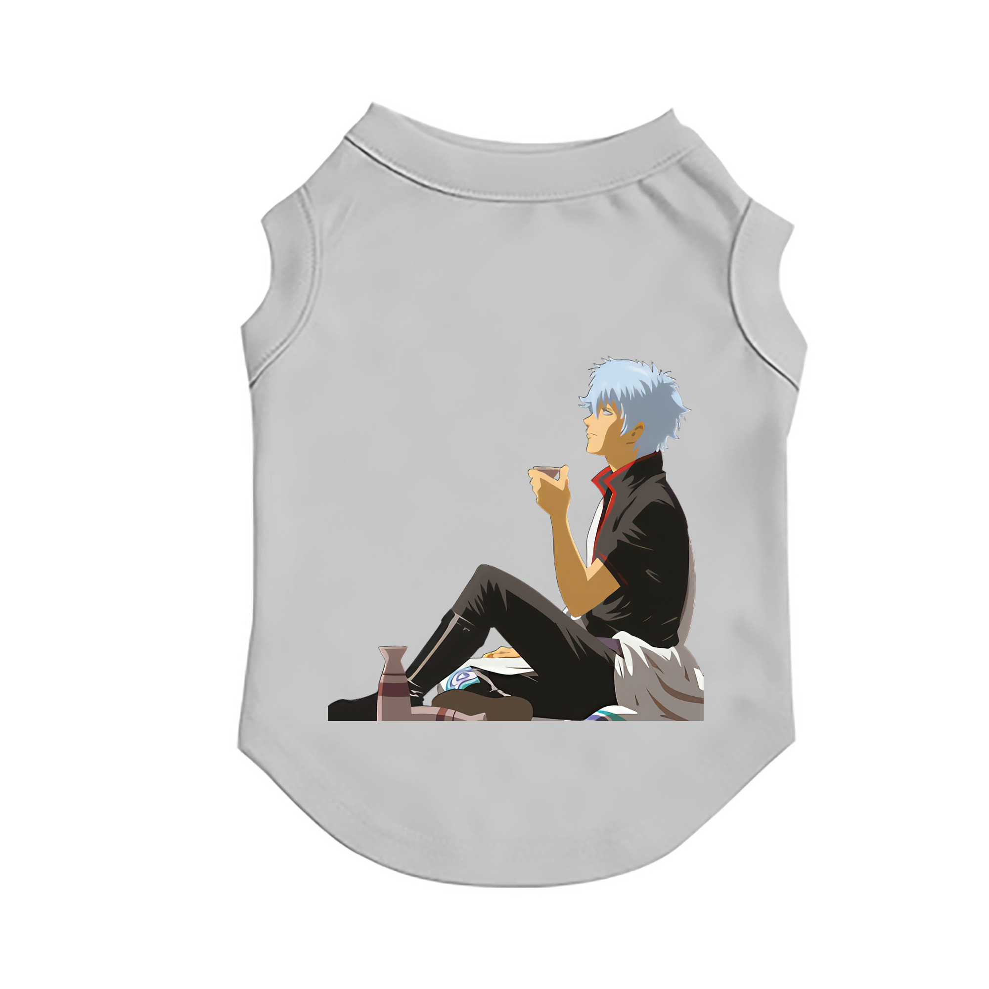 （画像用） ぎんたま 坂田銀時（さかたぎんとき） 神楽 志村新八（しむら しんぱち） GINTAMA Sakata Gintoki Kagura Shimura Shinpachi ペット用ベスト