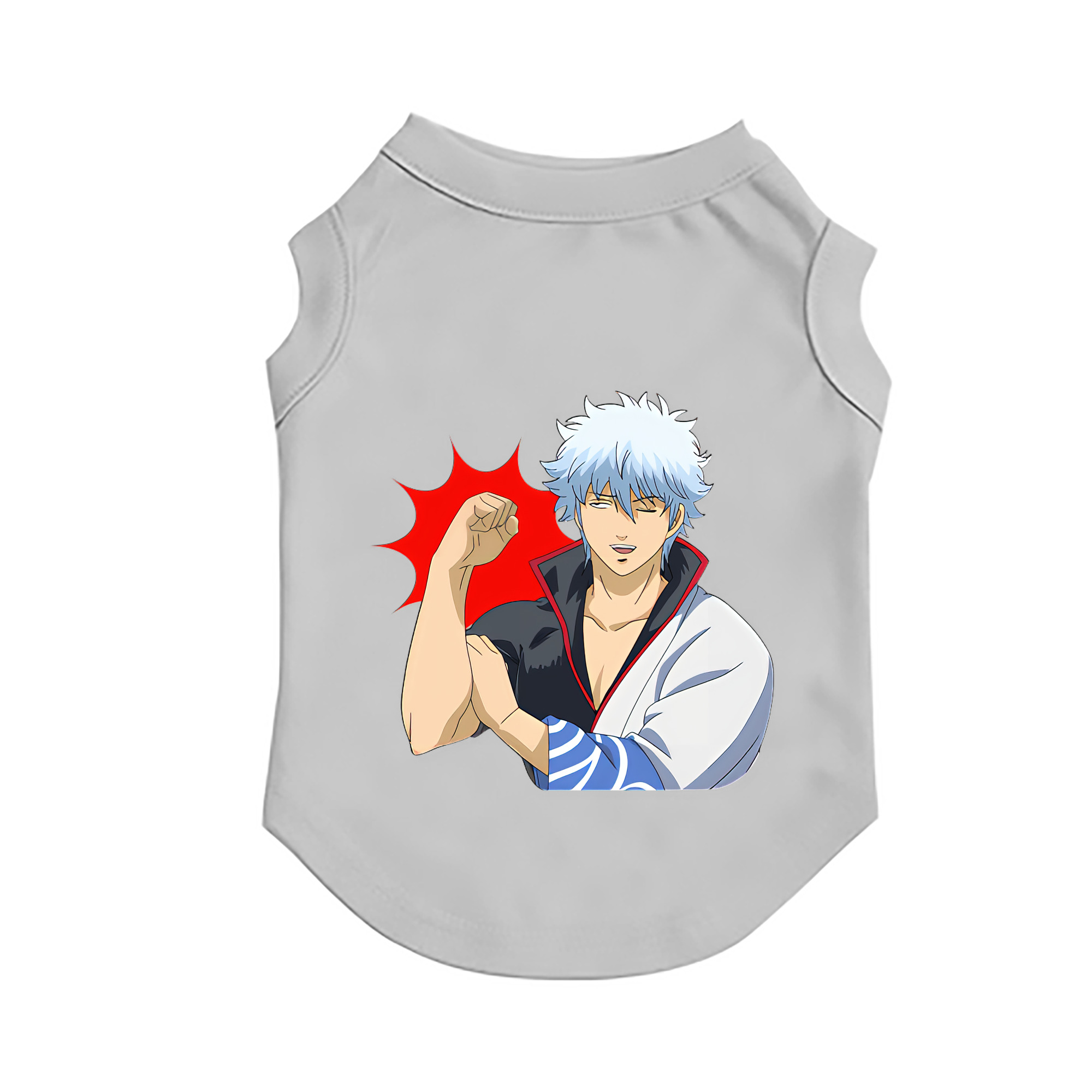 （画像用） ぎんたま 坂田銀時（さかたぎんとき） 神楽 志村新八（しむら しんぱち） GINTAMA Sakata Gintoki Kagura Shimura Shinpachi ペット用ベスト