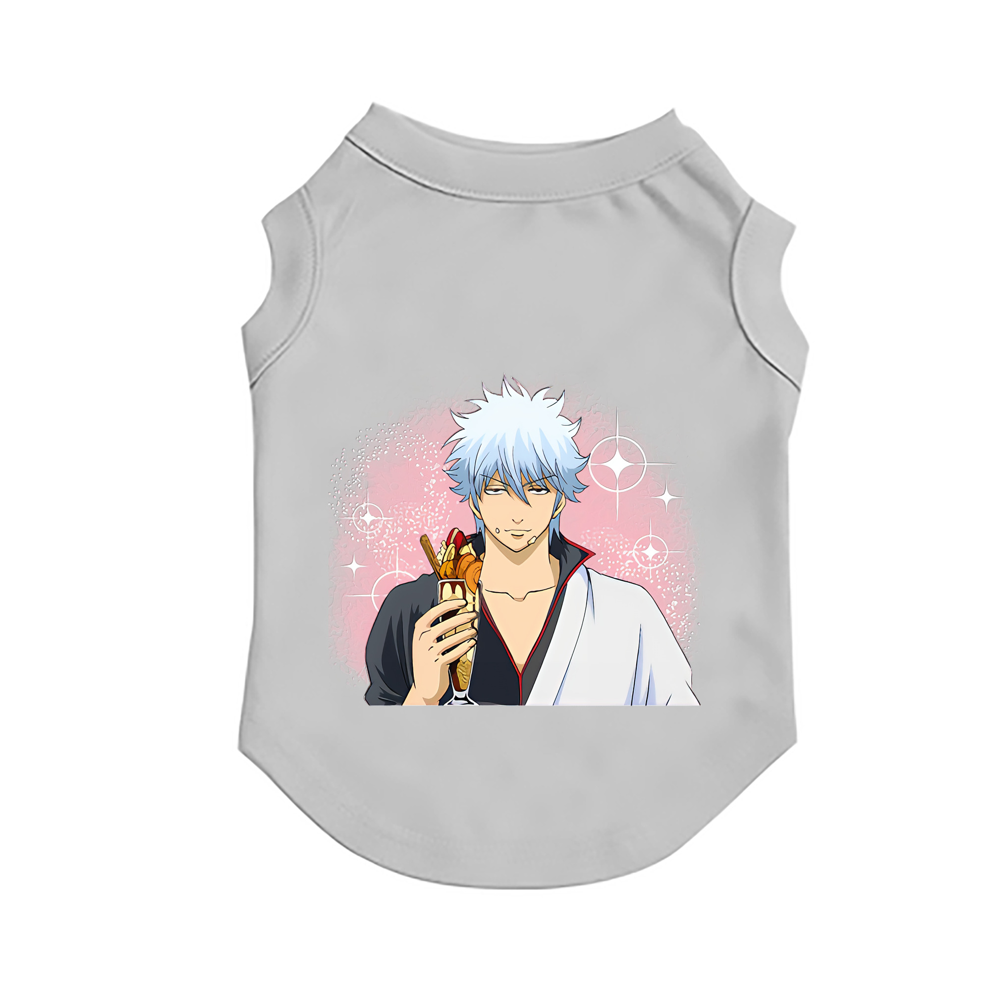 （画像用） ぎんたま 坂田銀時（さかたぎんとき） 神楽 志村新八（しむら しんぱち） GINTAMA Sakata Gintoki Kagura Shimura Shinpachi ペット用ベスト