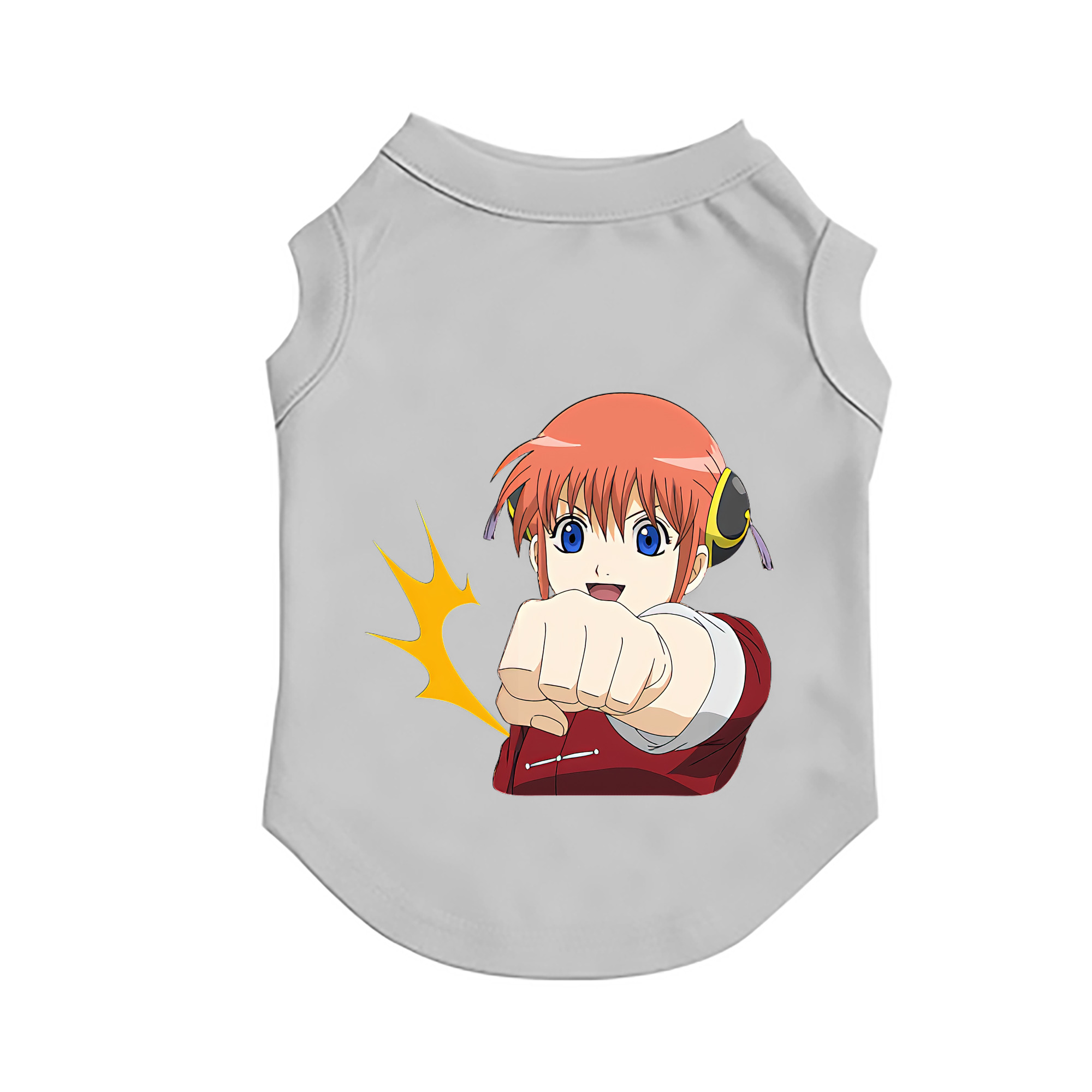 （画像用） ぎんたま 坂田銀時（さかたぎんとき） 神楽 志村新八（しむら しんぱち） GINTAMA Sakata Gintoki Kagura Shimura Shinpachi ペット用ベスト