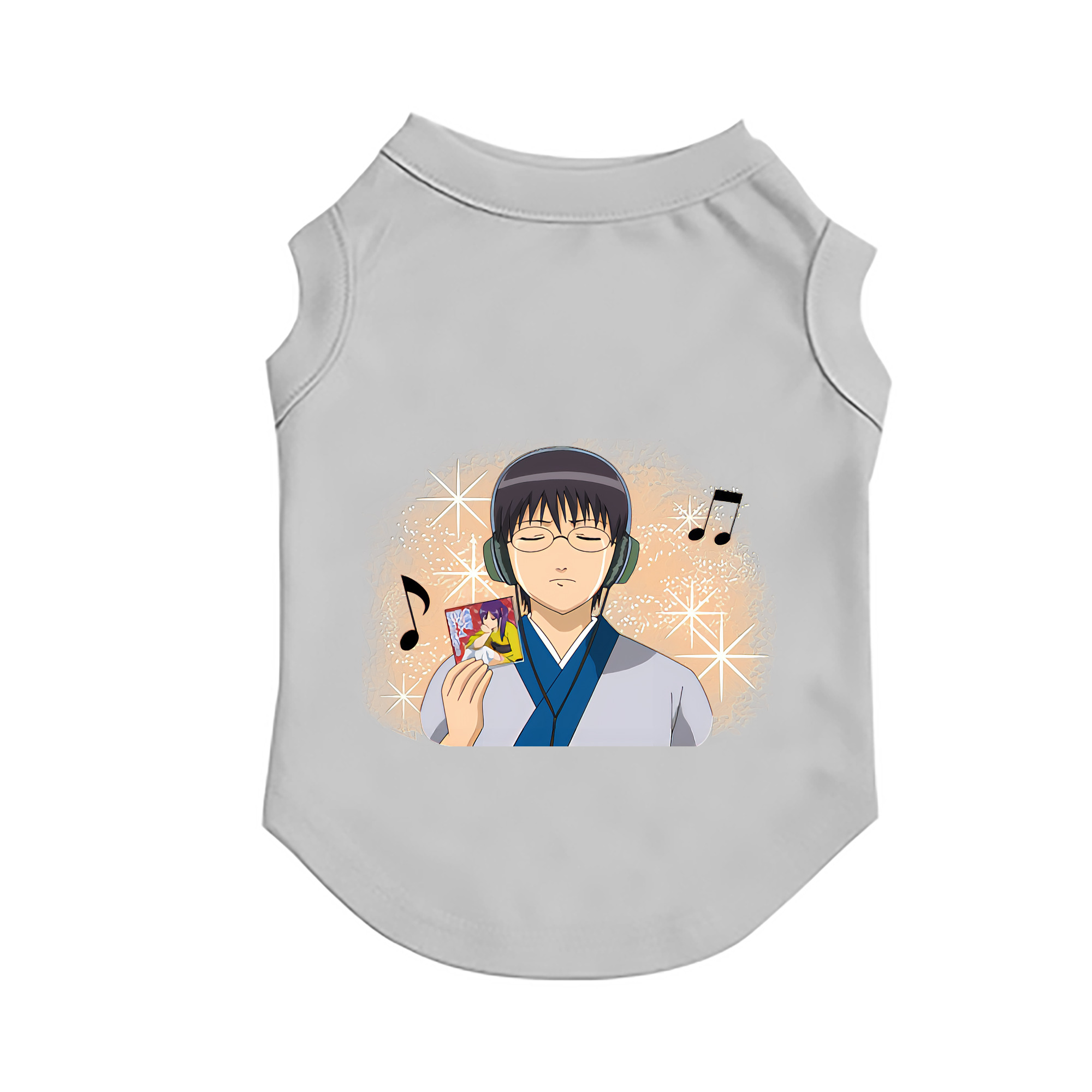 （画像用） ぎんたま 坂田銀時（さかたぎんとき） 神楽 志村新八（しむら しんぱち） GINTAMA Sakata Gintoki Kagura Shimura Shinpachi ペット用ベスト