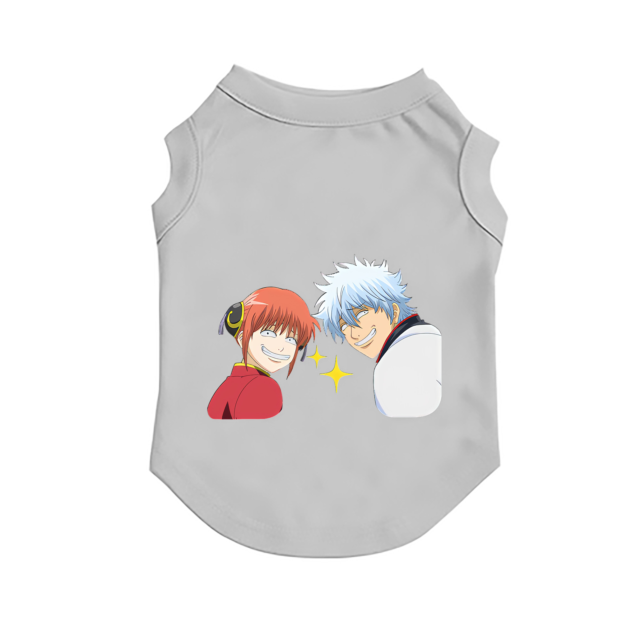 （画像用） ぎんたま 坂田銀時（さかたぎんとき） 神楽 志村新八（しむら しんぱち） GINTAMA Sakata Gintoki Kagura Shimura Shinpachi ペット用ベスト