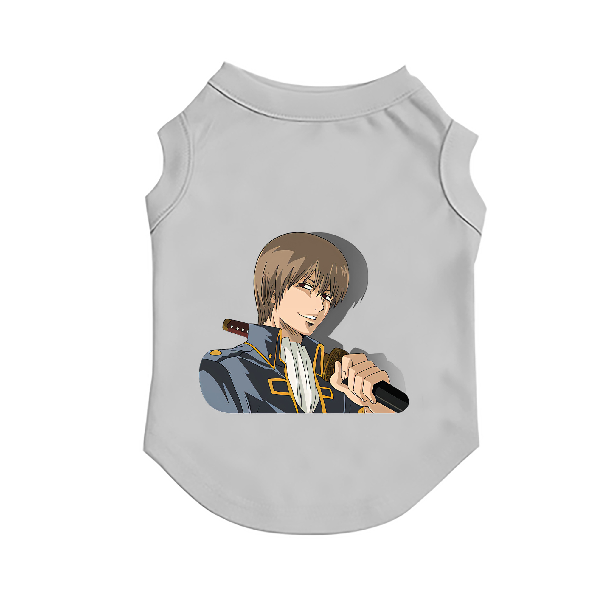 （画像用） ぎんたま 坂田銀時（さかたぎんとき） 神楽 志村新八（しむら しんぱち） GINTAMA Sakata Gintoki Kagura Shimura Shinpachi ペット用ベスト