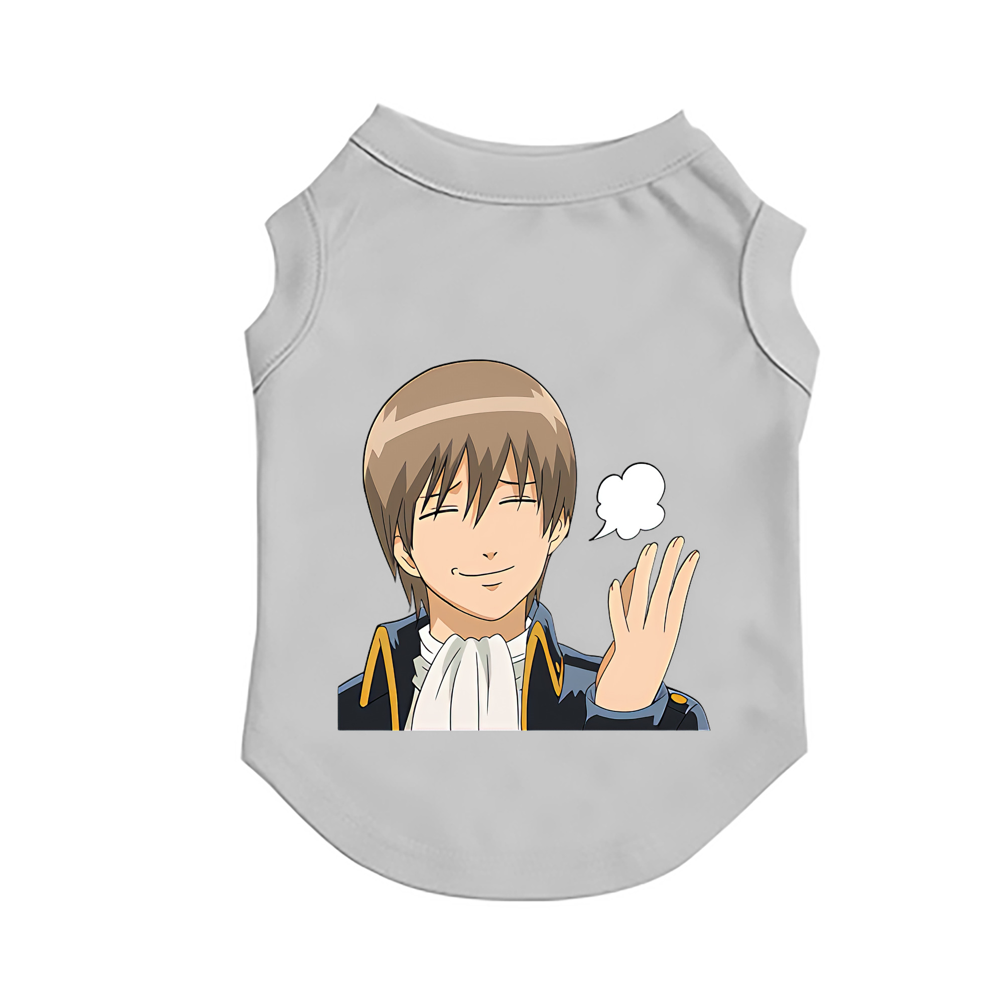 （画像用） ぎんたま 坂田銀時（さかたぎんとき） 神楽 志村新八（しむら しんぱち） GINTAMA Sakata Gintoki Kagura Shimura Shinpachi ペット用ベスト