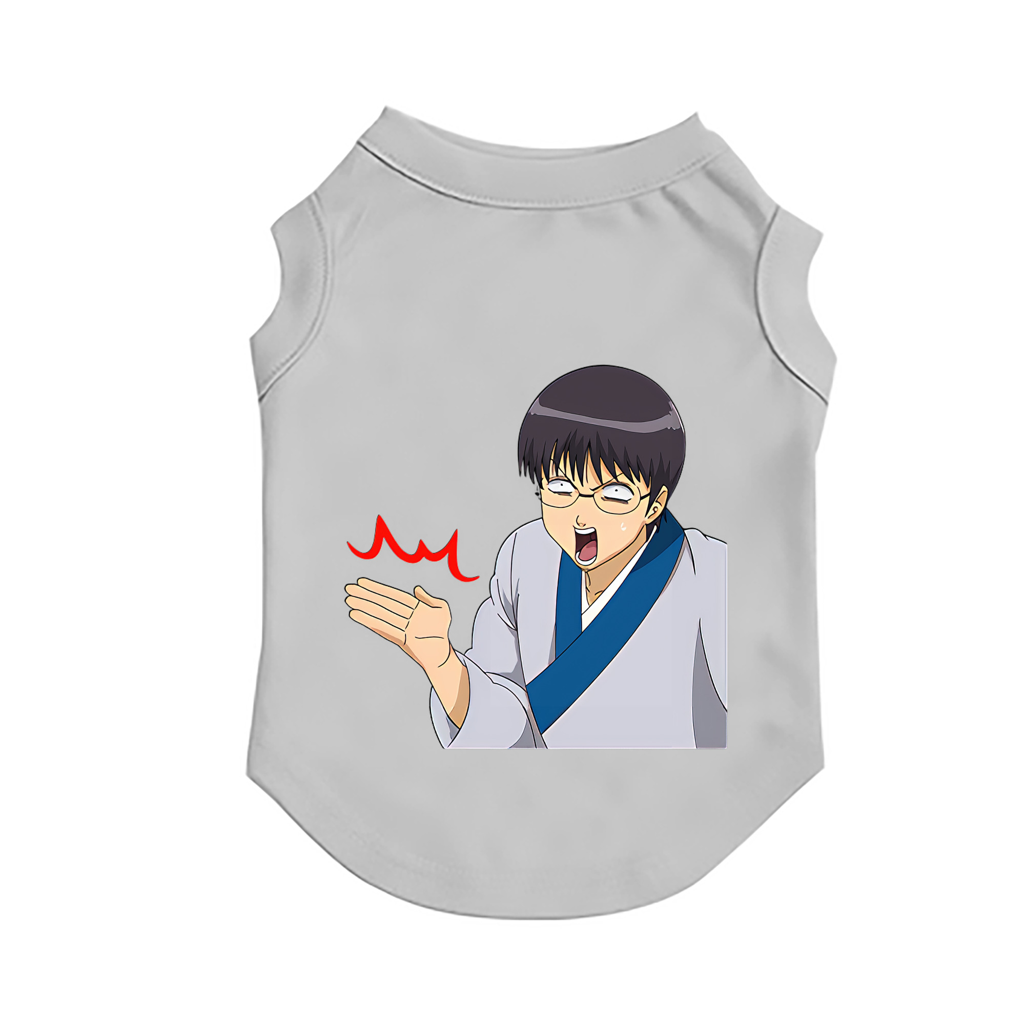 （画像用） ぎんたま 坂田銀時（さかたぎんとき） 神楽 志村新八（しむら しんぱち） GINTAMA Sakata Gintoki Kagura Shimura Shinpachi ペット用ベスト