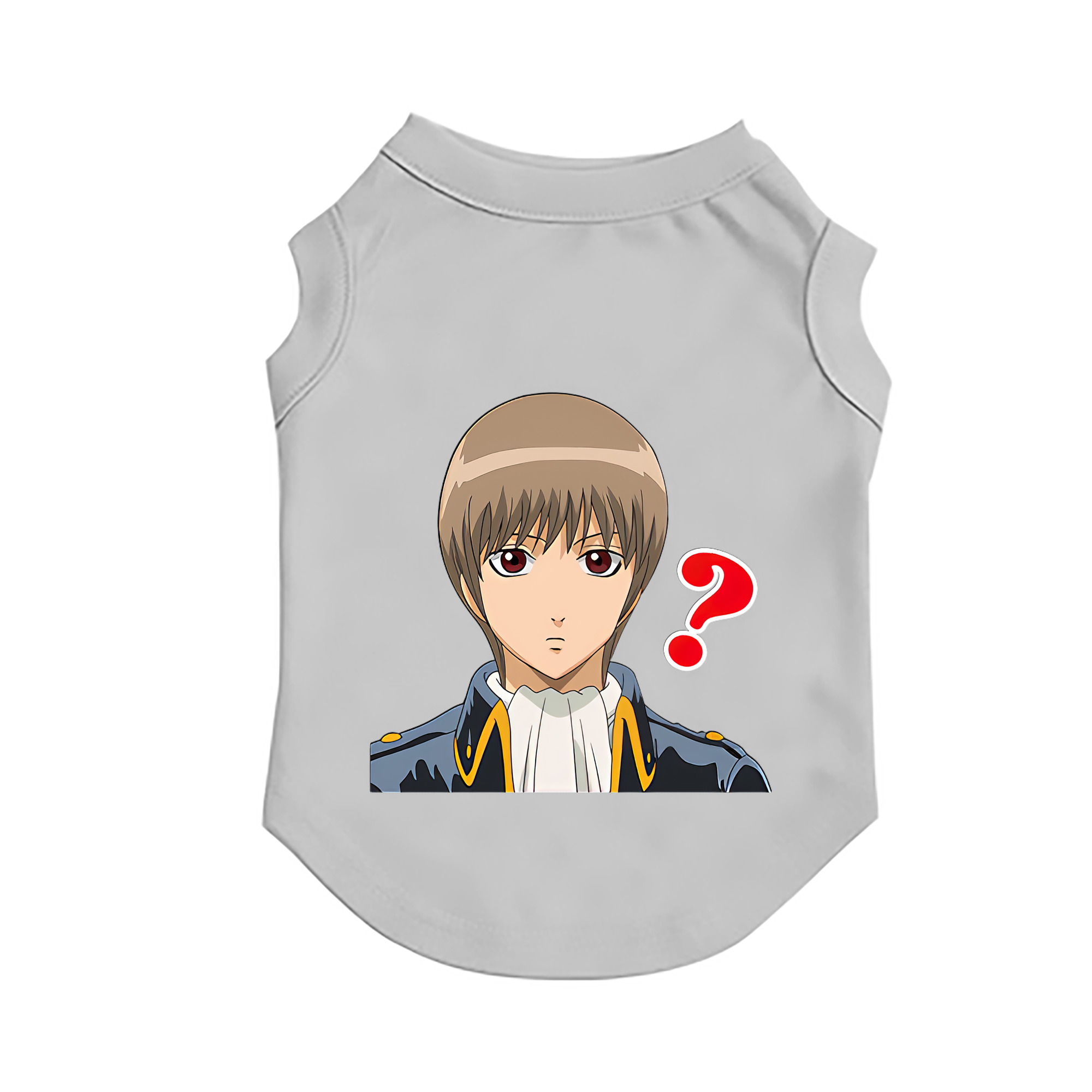 （画像用） ぎんたま 坂田銀時（さかたぎんとき） 神楽 志村新八（しむら しんぱち） GINTAMA Sakata Gintoki Kagura Shimura Shinpachi ペット用ベスト