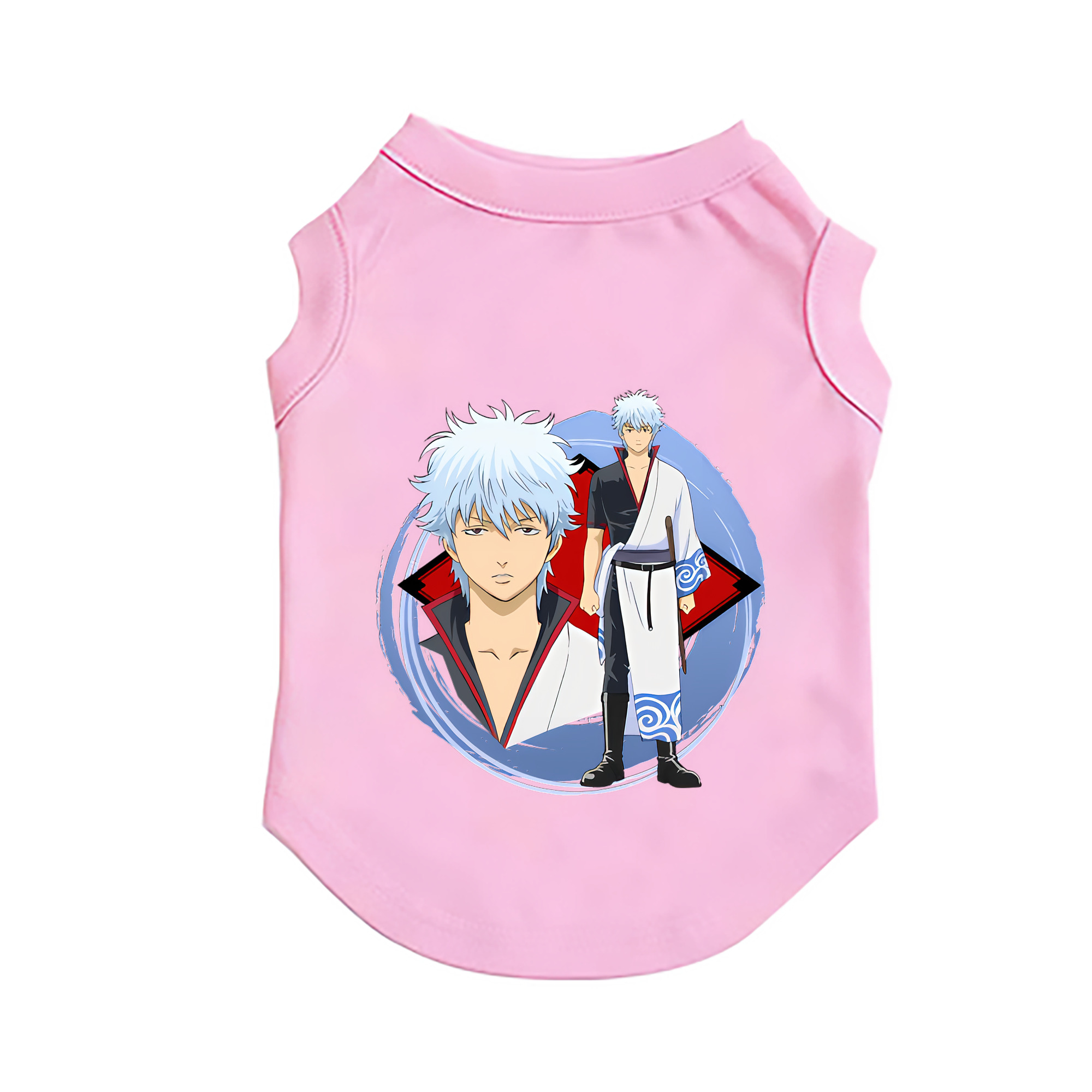 （画像用） ぎんたま 坂田銀時（さかたぎんとき） 神楽 志村新八（しむら しんぱち） GINTAMA Sakata Gintoki Kagura Shimura Shinpachi ペット用ベスト