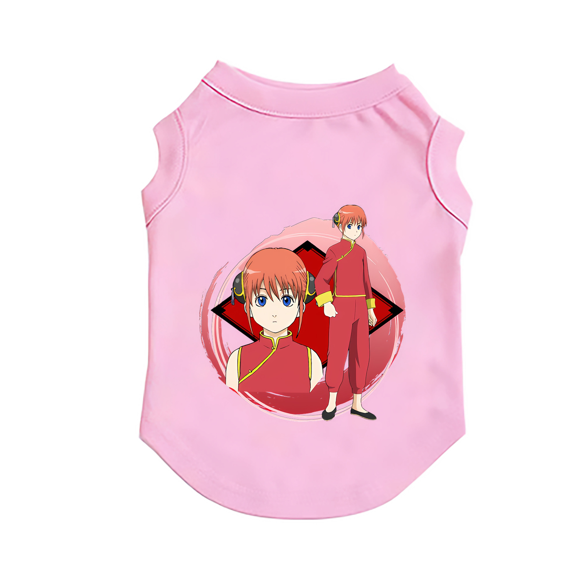 （画像用） ぎんたま 坂田銀時（さかたぎんとき） 神楽 志村新八（しむら しんぱち） GINTAMA Sakata Gintoki Kagura Shimura Shinpachi ペット用ベスト