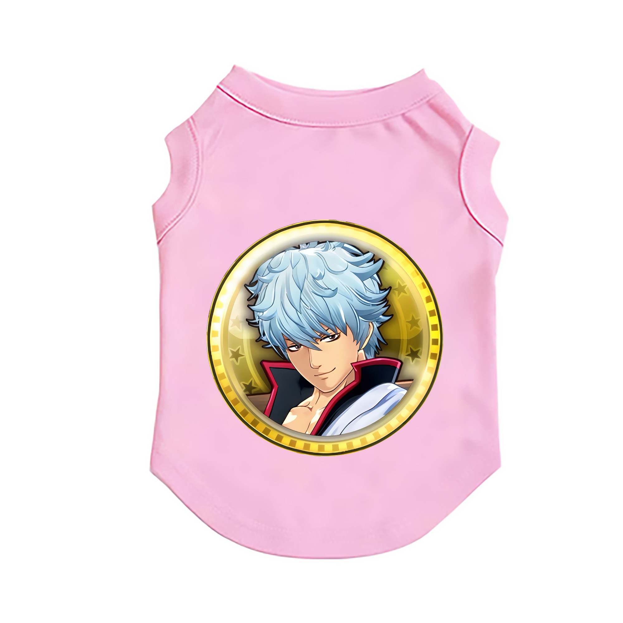 （画像用） ぎんたま 坂田銀時（さかたぎんとき） 神楽 志村新八（しむら しんぱち） GINTAMA Sakata Gintoki Kagura Shimura Shinpachi ペット用ベスト