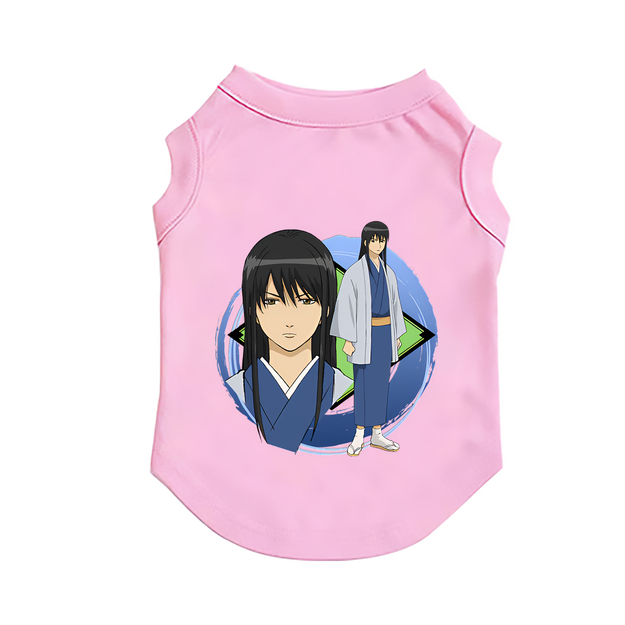 （画像用） ぎんたま 坂田銀時（さかたぎんとき） 神楽 志村新八（しむら しんぱち） GINTAMA Sakata Gintoki Kagura Shimura Shinpachi ペット用ベスト