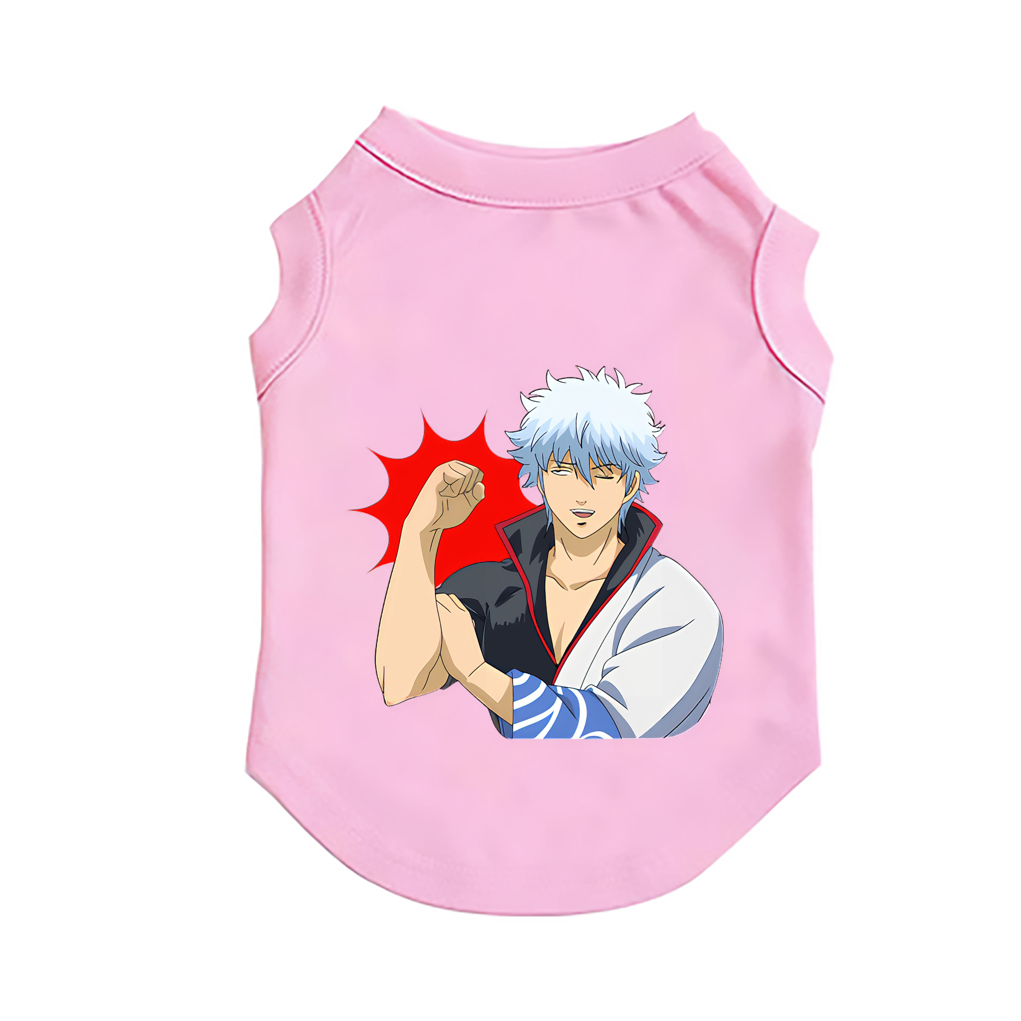 （画像用） ぎんたま 坂田銀時（さかたぎんとき） 神楽 志村新八（しむら しんぱち） GINTAMA Sakata Gintoki Kagura Shimura Shinpachi ペット用ベスト