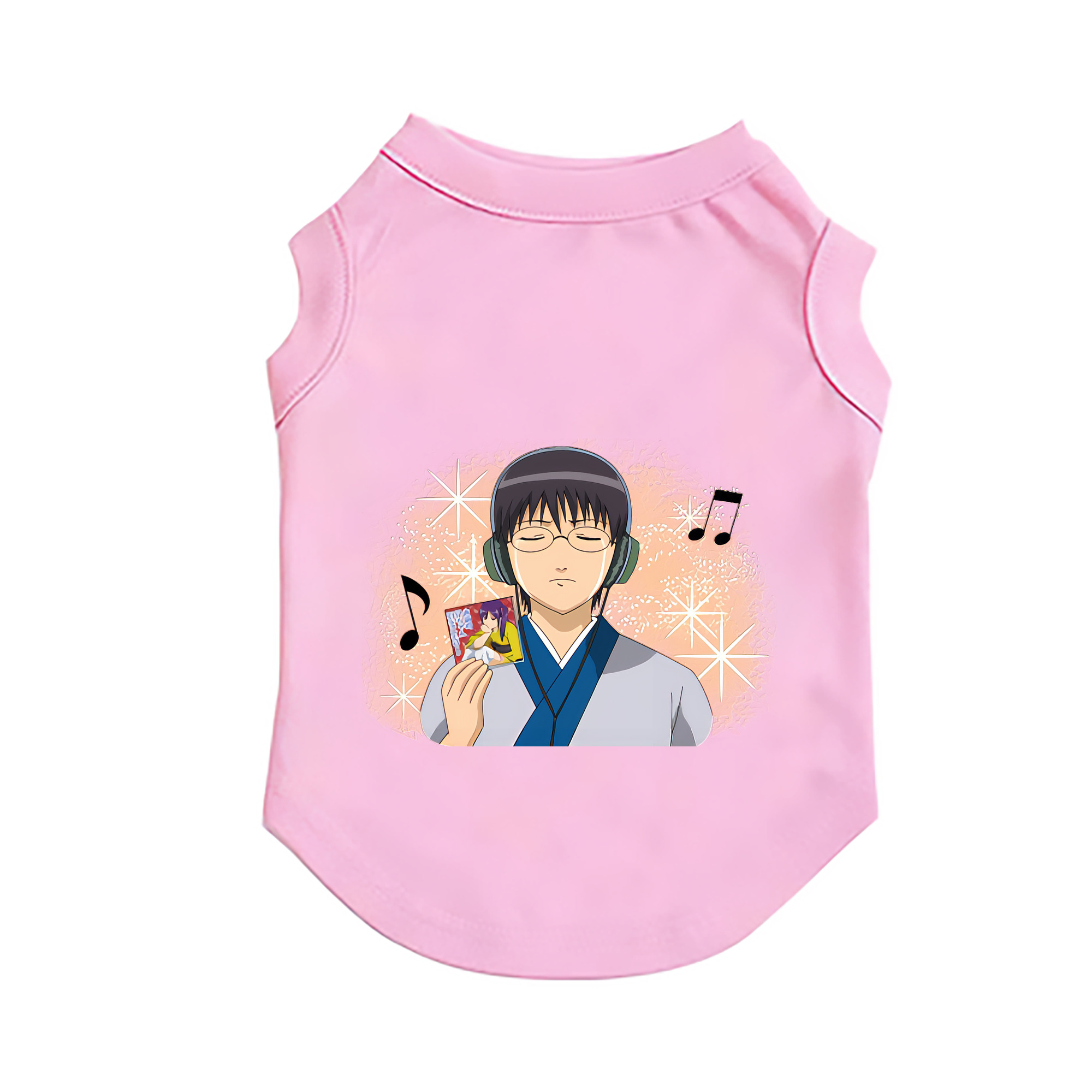 （画像用） ぎんたま 坂田銀時（さかたぎんとき） 神楽 志村新八（しむら しんぱち） GINTAMA Sakata Gintoki Kagura Shimura Shinpachi ペット用ベスト