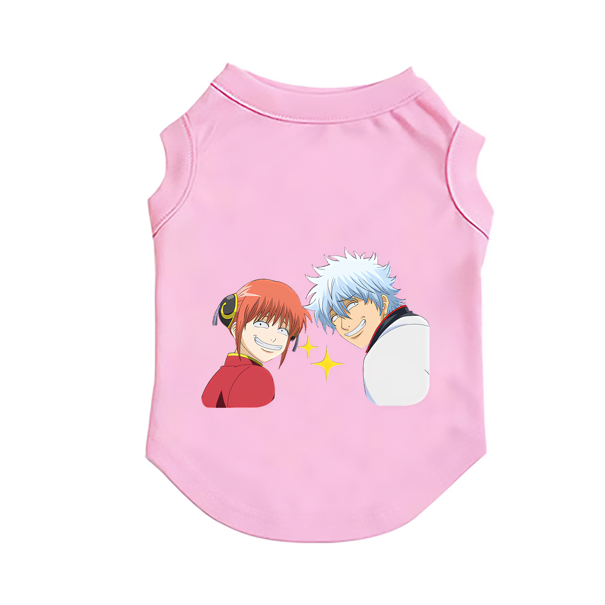 （画像用） ぎんたま 坂田銀時（さかたぎんとき） 神楽 志村新八（しむら しんぱち） GINTAMA Sakata Gintoki Kagura Shimura Shinpachi ペット用ベスト