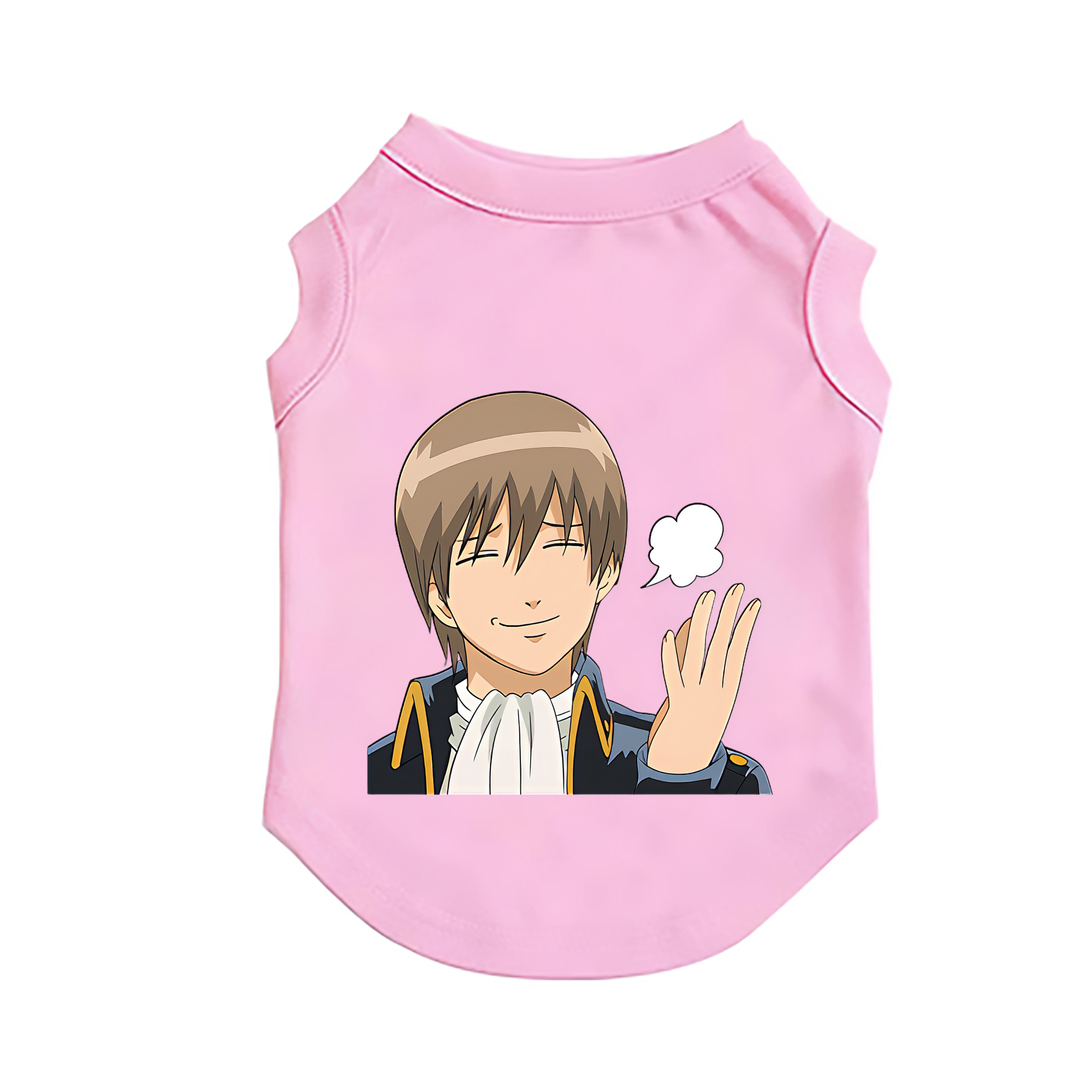 （画像用） ぎんたま 坂田銀時（さかたぎんとき） 神楽 志村新八（しむら しんぱち） GINTAMA Sakata Gintoki Kagura Shimura Shinpachi ペット用ベスト