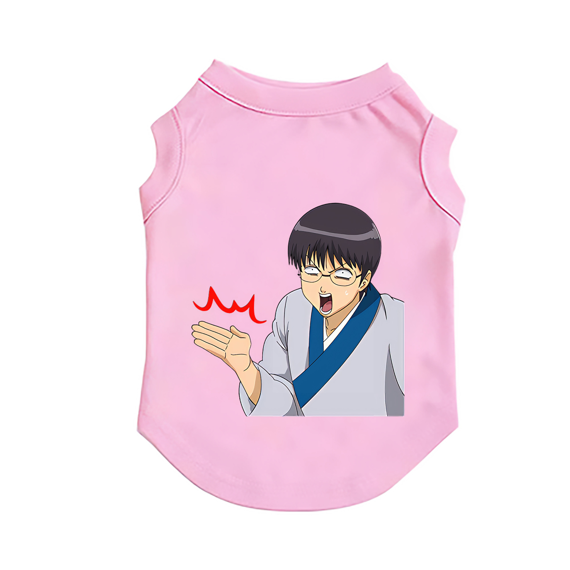 （画像用） ぎんたま 坂田銀時（さかたぎんとき） 神楽 志村新八（しむら しんぱち） GINTAMA Sakata Gintoki Kagura Shimura Shinpachi ペット用ベスト