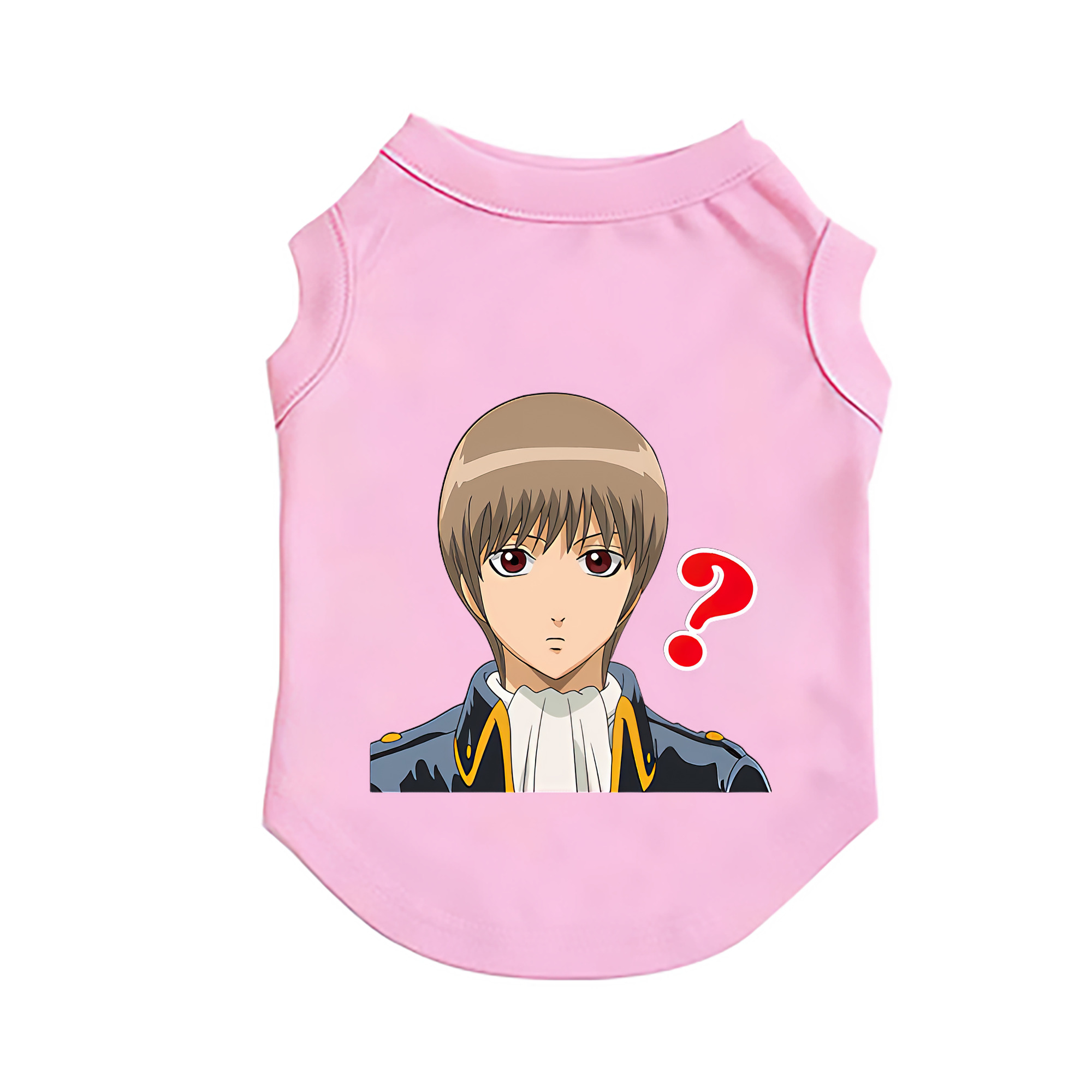 （画像用） ぎんたま 坂田銀時（さかたぎんとき） 神楽 志村新八（しむら しんぱち） GINTAMA Sakata Gintoki Kagura Shimura Shinpachi ペット用ベスト