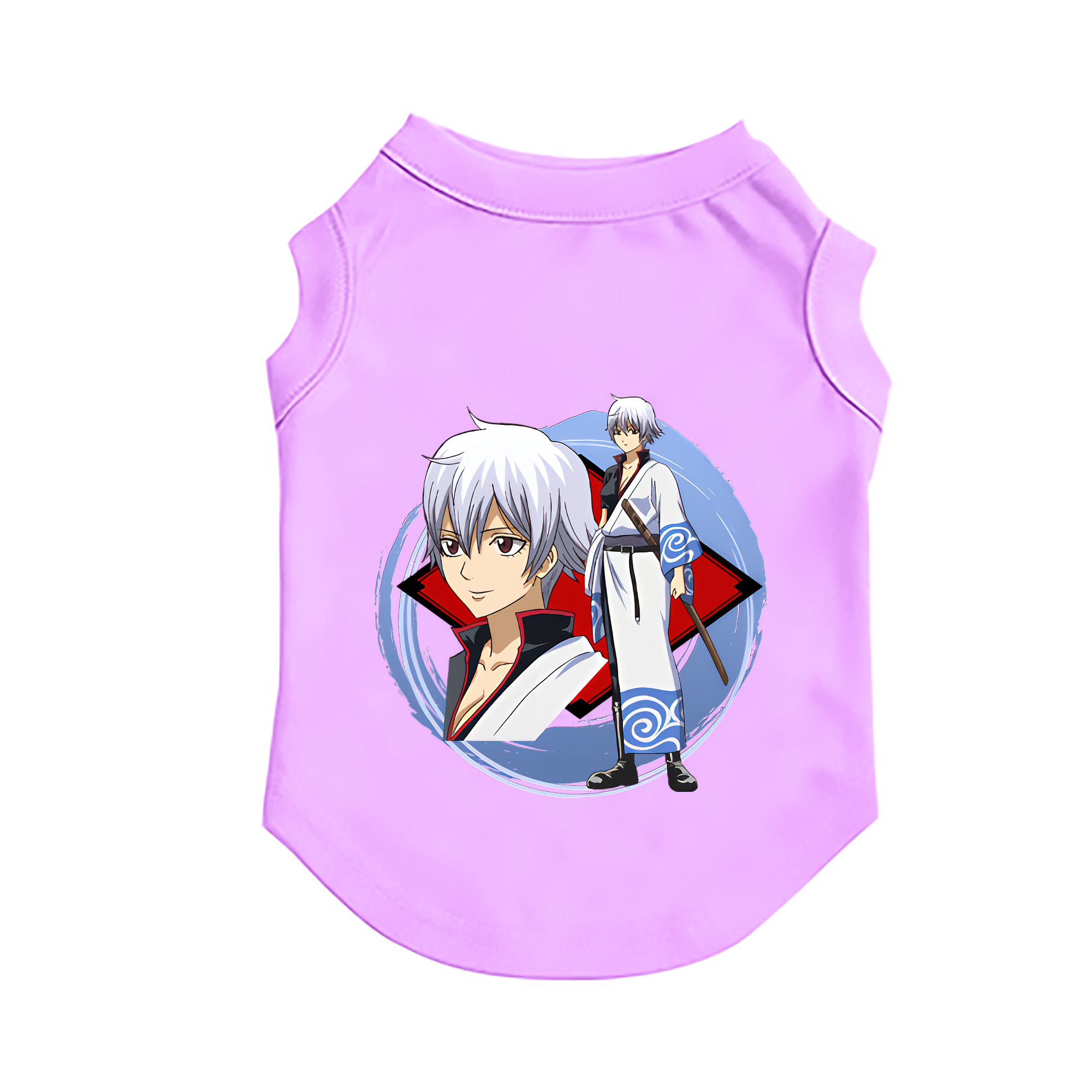 （画像用） ぎんたま 坂田銀時（さかたぎんとき） 神楽 志村新八（しむら しんぱち） GINTAMA Sakata Gintoki Kagura Shimura Shinpachi ペット用ベスト