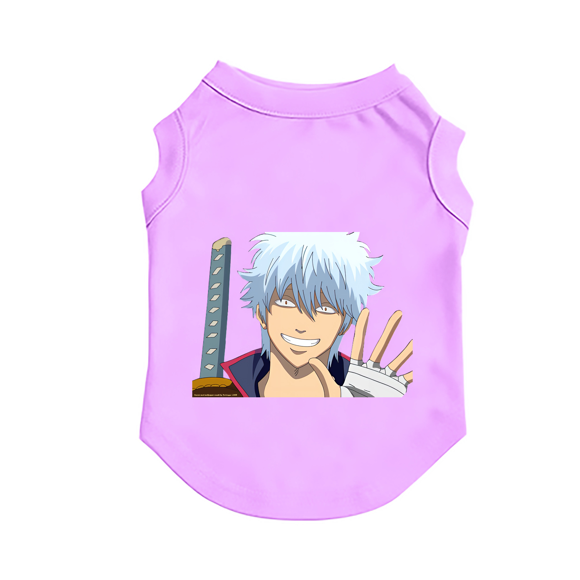 （画像用） ぎんたま 坂田銀時（さかたぎんとき） 神楽 志村新八（しむら しんぱち） GINTAMA Sakata Gintoki Kagura Shimura Shinpachi ペット用ベスト