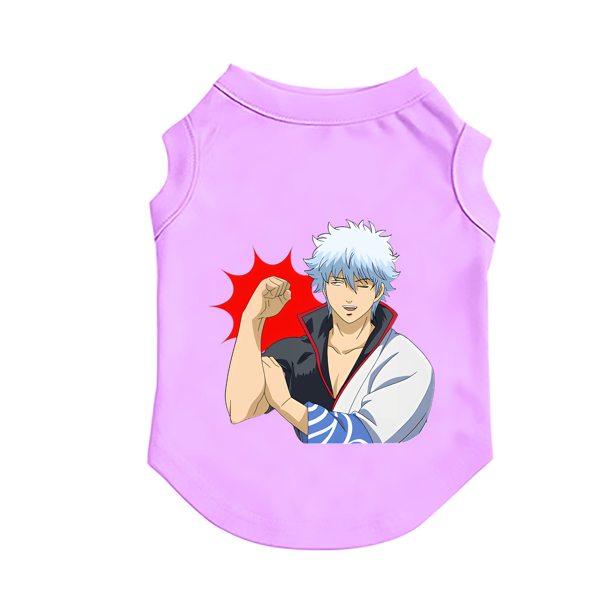 （画像用） ぎんたま 坂田銀時（さかたぎんとき） 神楽 志村新八（しむら しんぱち） GINTAMA Sakata Gintoki Kagura Shimura Shinpachi ペット用ベスト