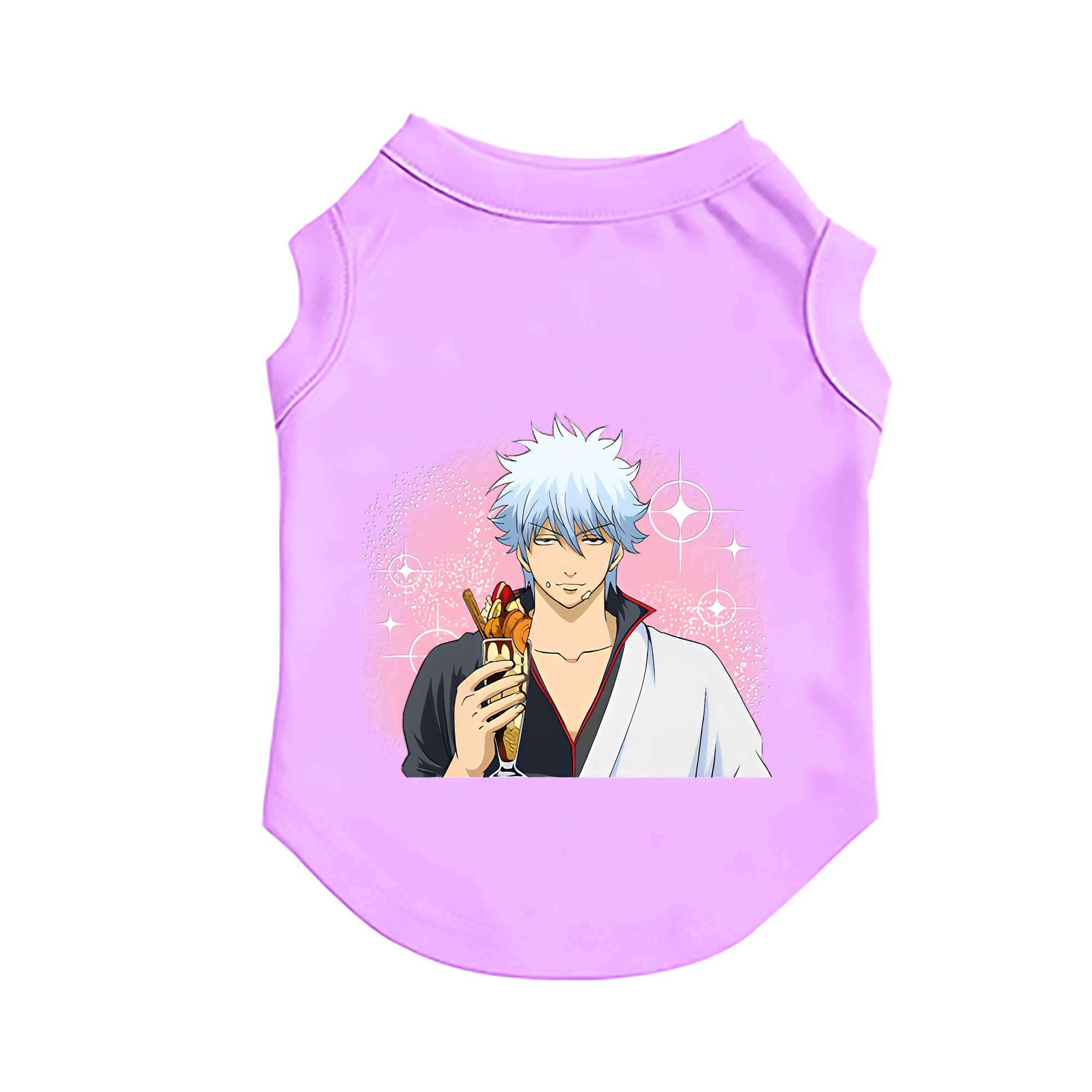 （画像用） ぎんたま 坂田銀時（さかたぎんとき） 神楽 志村新八（しむら しんぱち） GINTAMA Sakata Gintoki Kagura Shimura Shinpachi ペット用ベスト