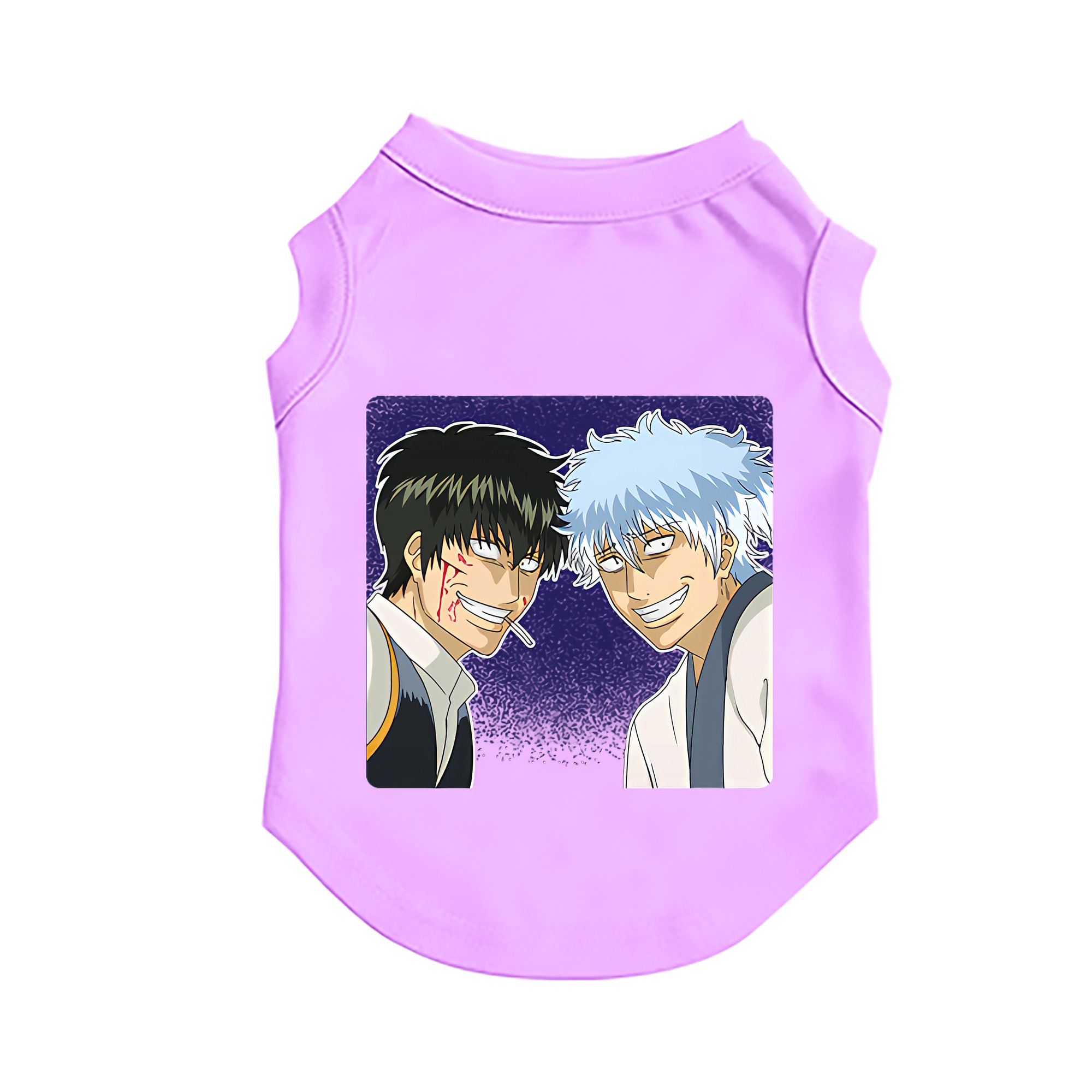 （画像用） ぎんたま 坂田銀時（さかたぎんとき） 神楽 志村新八（しむら しんぱち） GINTAMA Sakata Gintoki Kagura Shimura Shinpachi ペット用ベスト
