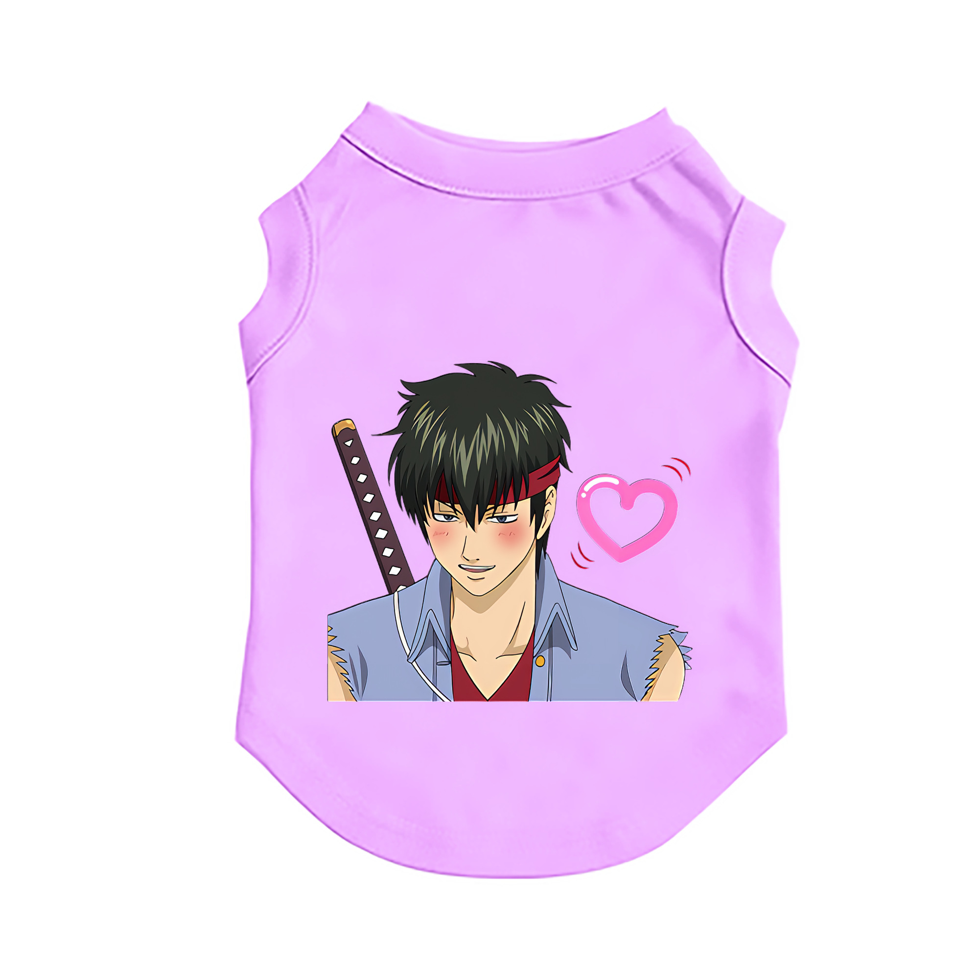 （画像用） ぎんたま 坂田銀時（さかたぎんとき） 神楽 志村新八（しむら しんぱち） GINTAMA Sakata Gintoki Kagura Shimura Shinpachi ペット用ベスト