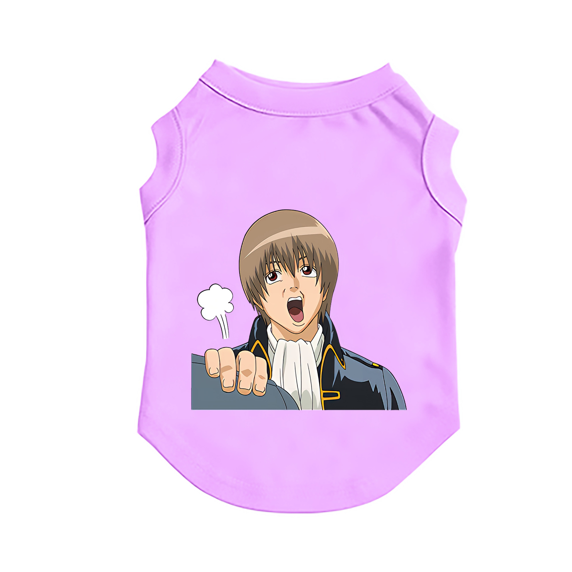 （画像用） ぎんたま 坂田銀時（さかたぎんとき） 神楽 志村新八（しむら しんぱち） GINTAMA Sakata Gintoki Kagura Shimura Shinpachi ペット用ベスト