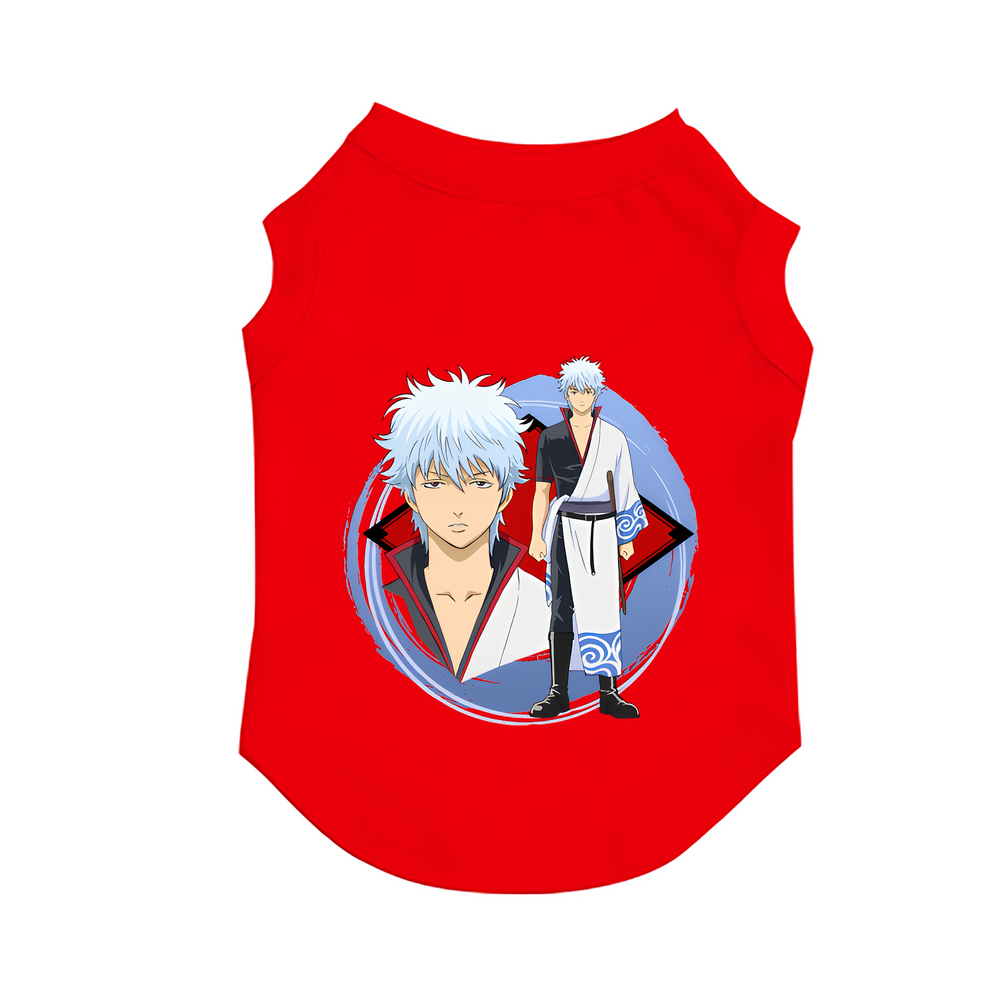 （画像用） ぎんたま 坂田銀時（さかたぎんとき） 神楽 志村新八（しむら しんぱち） GINTAMA Sakata Gintoki Kagura Shimura Shinpachi ペット用ベスト