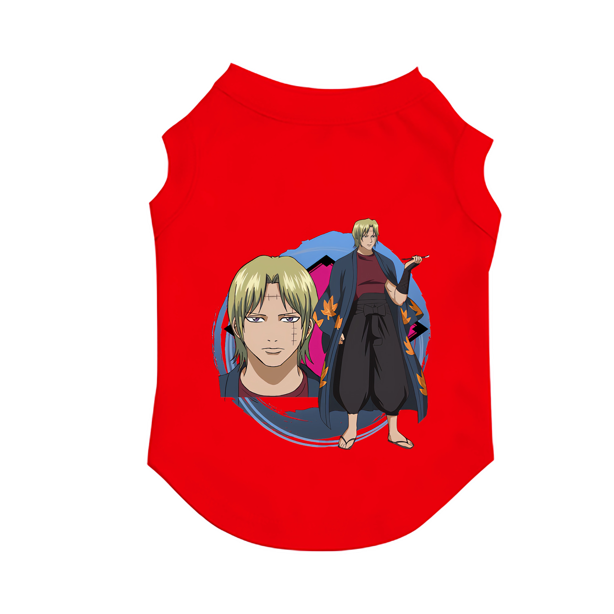 （画像用） ぎんたま 坂田銀時（さかたぎんとき） 神楽 志村新八（しむら しんぱち） GINTAMA Sakata Gintoki Kagura Shimura Shinpachi ペット用ベスト