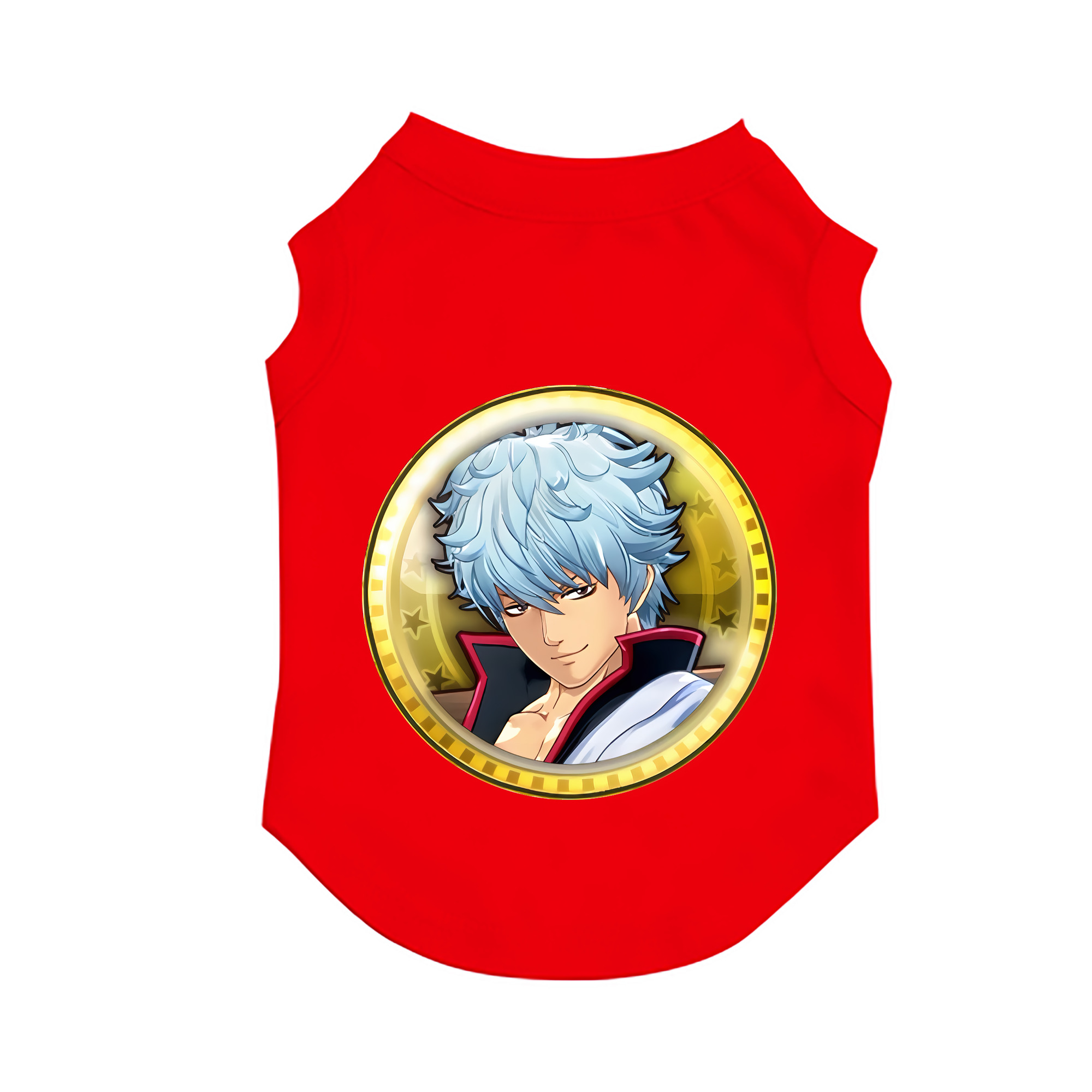 （画像用） ぎんたま 坂田銀時（さかたぎんとき） 神楽 志村新八（しむら しんぱち） GINTAMA Sakata Gintoki Kagura Shimura Shinpachi ペット用ベスト