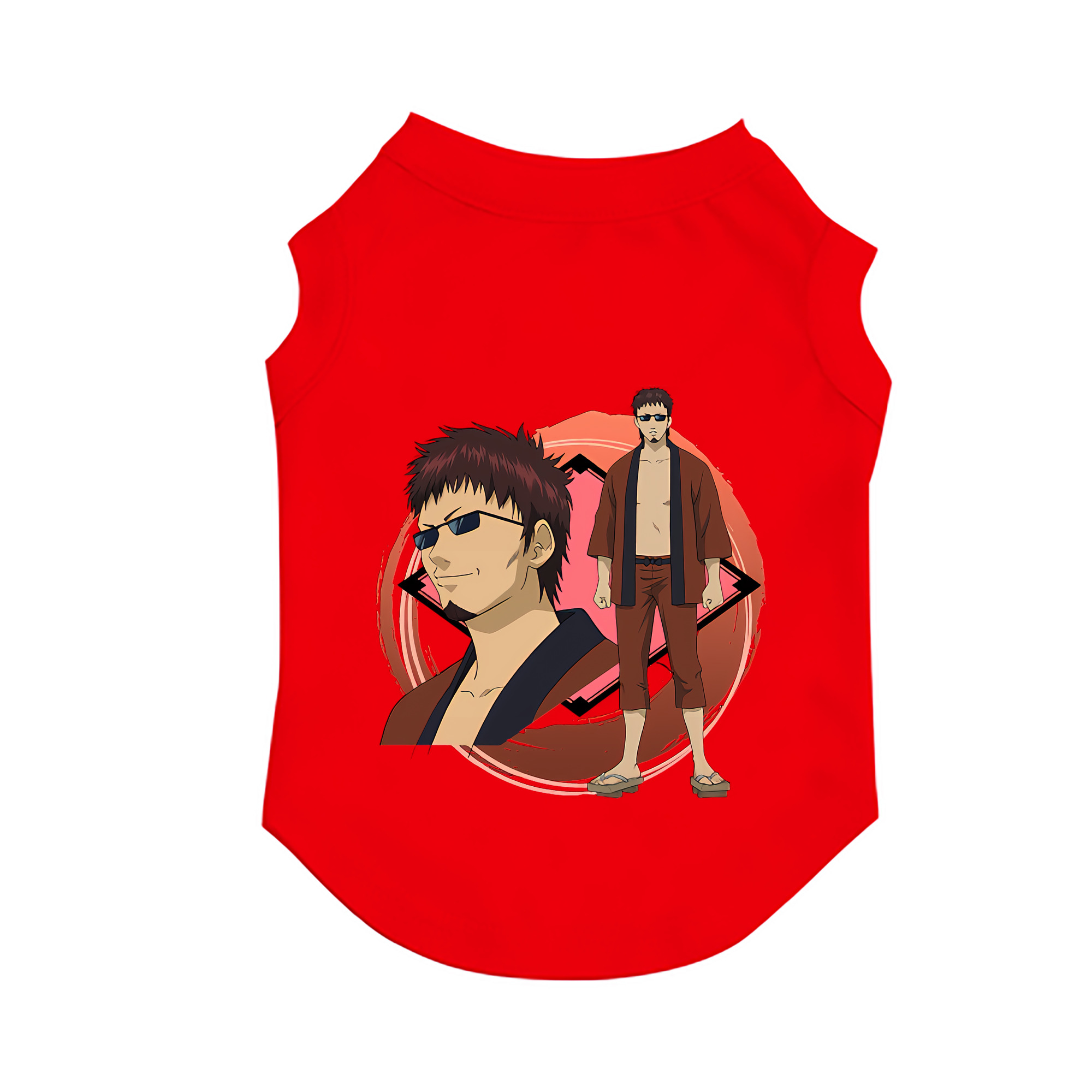 （画像用） ぎんたま 坂田銀時（さかたぎんとき） 神楽 志村新八（しむら しんぱち） GINTAMA Sakata Gintoki Kagura Shimura Shinpachi ペット用ベスト