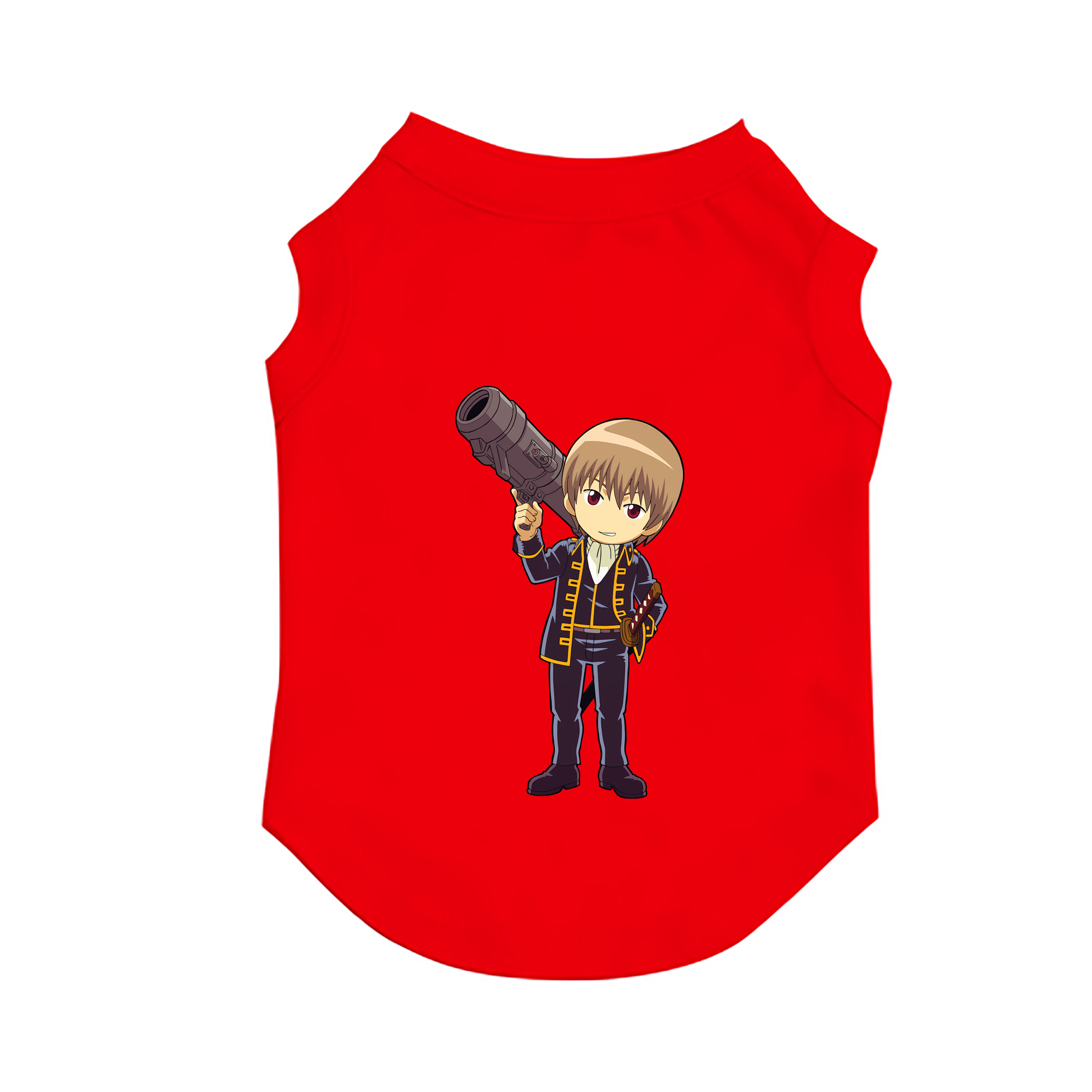 （画像用） ぎんたま 坂田銀時（さかたぎんとき） 神楽 志村新八（しむら しんぱち） GINTAMA Sakata Gintoki Kagura Shimura Shinpachi ペット用ベスト
