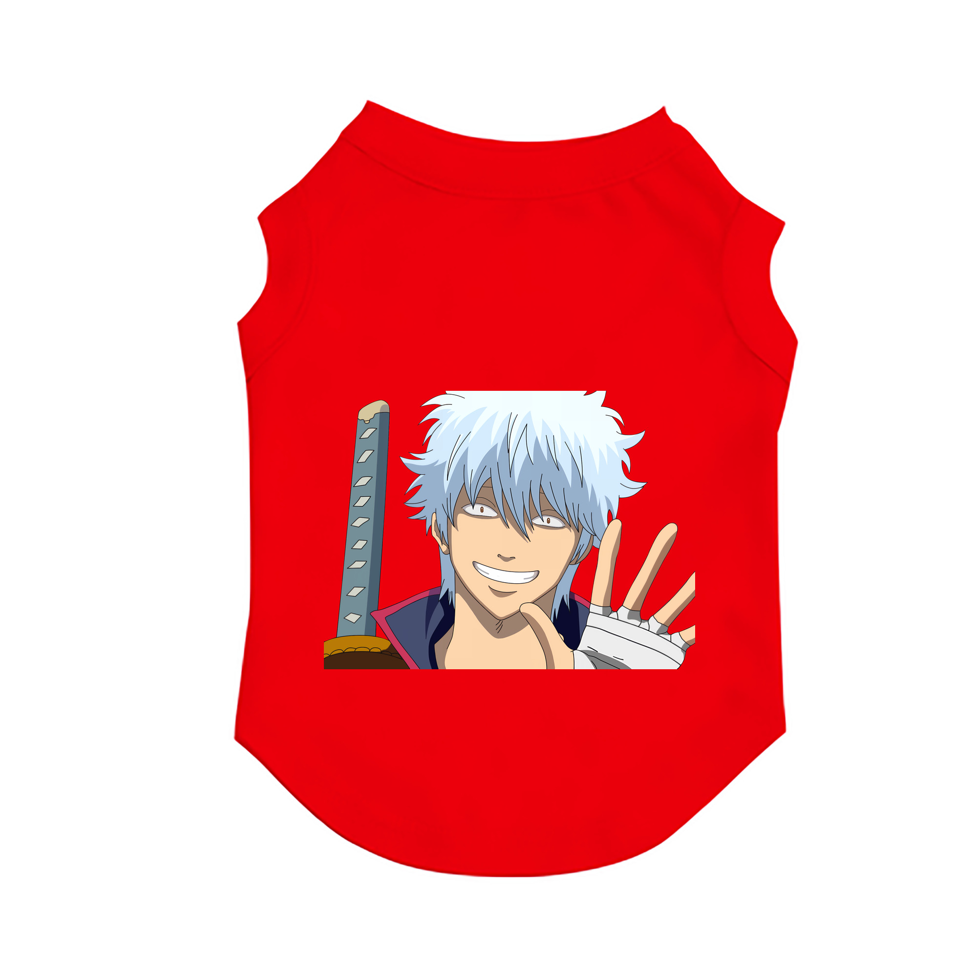 （画像用） ぎんたま 坂田銀時（さかたぎんとき） 神楽 志村新八（しむら しんぱち） GINTAMA Sakata Gintoki Kagura Shimura Shinpachi ペット用ベスト