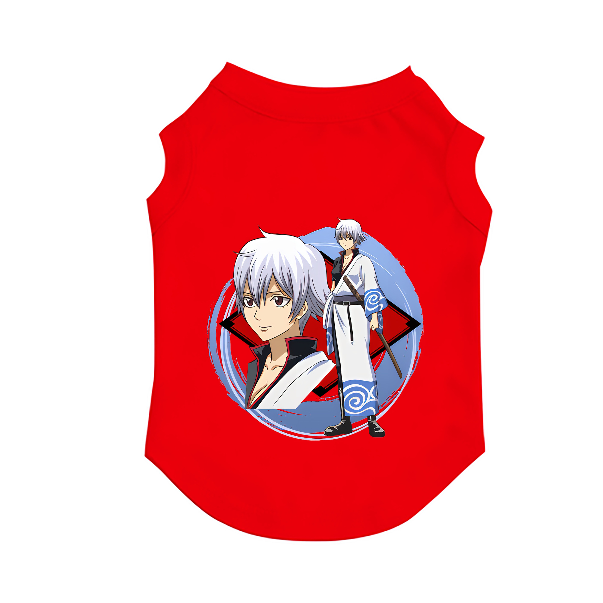 （画像用） ぎんたま 坂田銀時（さかたぎんとき） 神楽 志村新八（しむら しんぱち） GINTAMA Sakata Gintoki Kagura Shimura Shinpachi ペット用ベスト