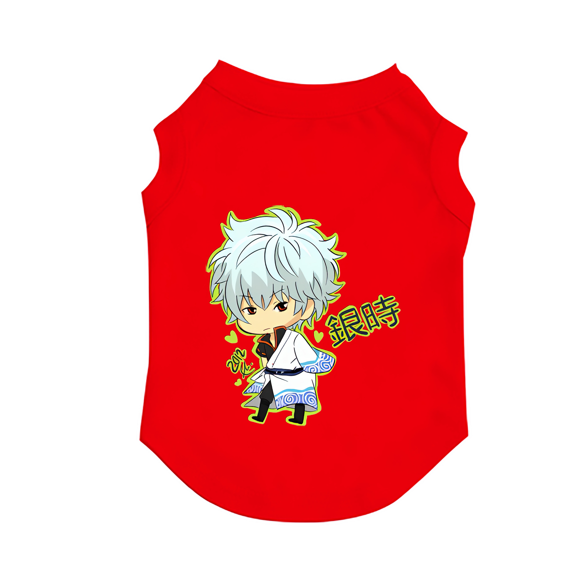 （画像用） ぎんたま 坂田銀時（さかたぎんとき） 神楽 志村新八（しむら しんぱち） GINTAMA Sakata Gintoki Kagura Shimura Shinpachi ペット用ベスト